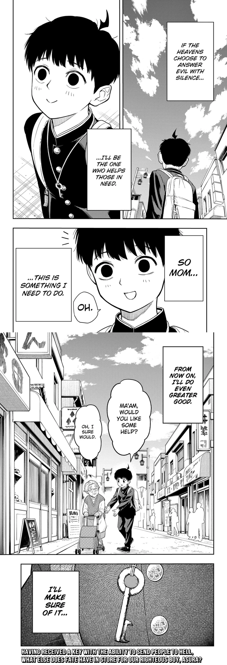 Read Asura no Sata chapter 1 image 5 on Lezhin