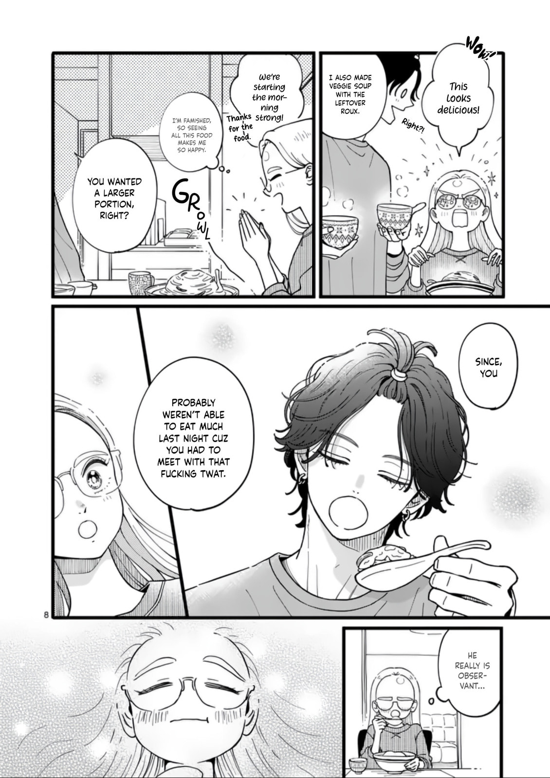 At Tarou's Mercy Chapter 8 page 12 - 