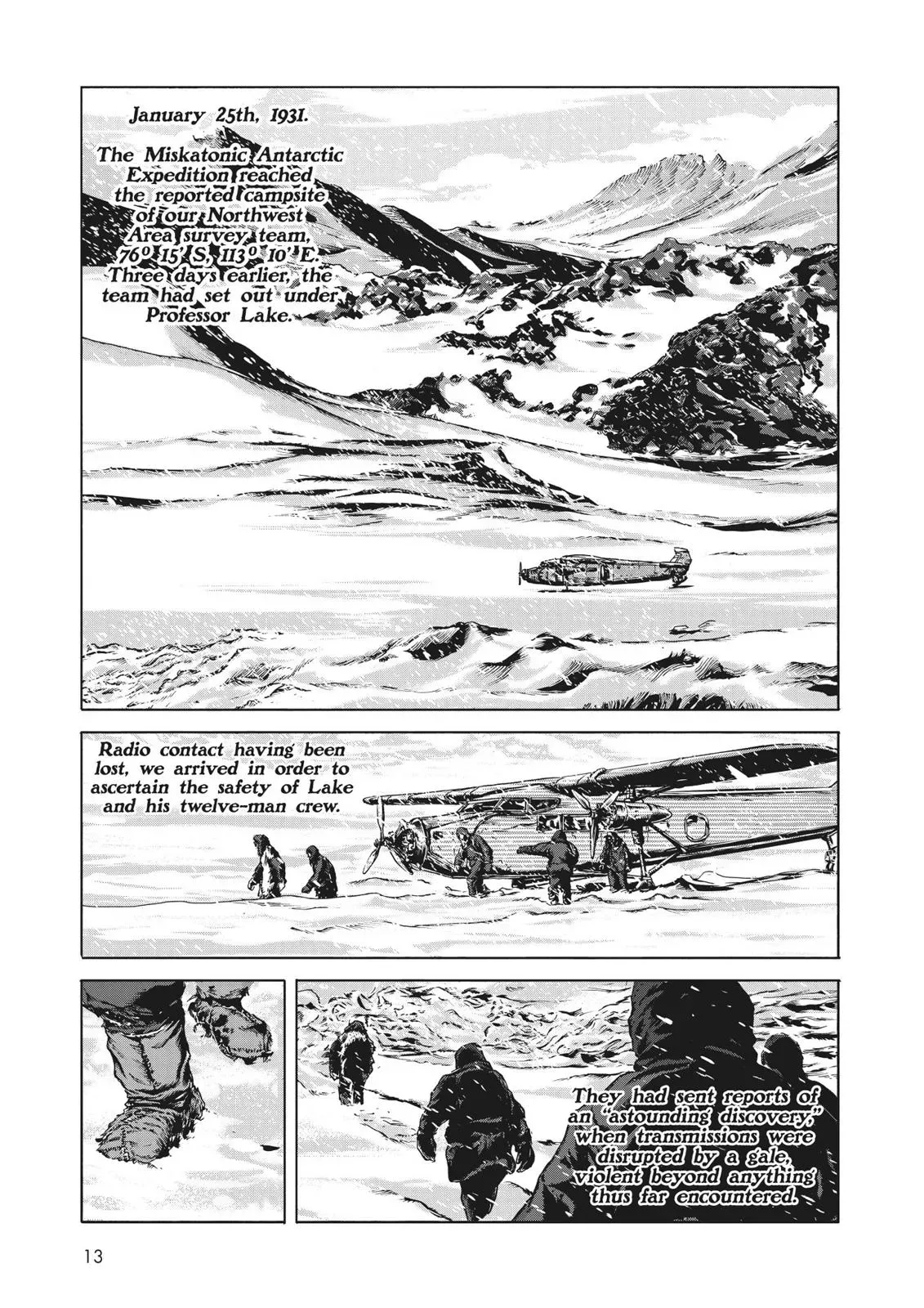 At the Mountains of Madness Chapter 0 page 13 - 