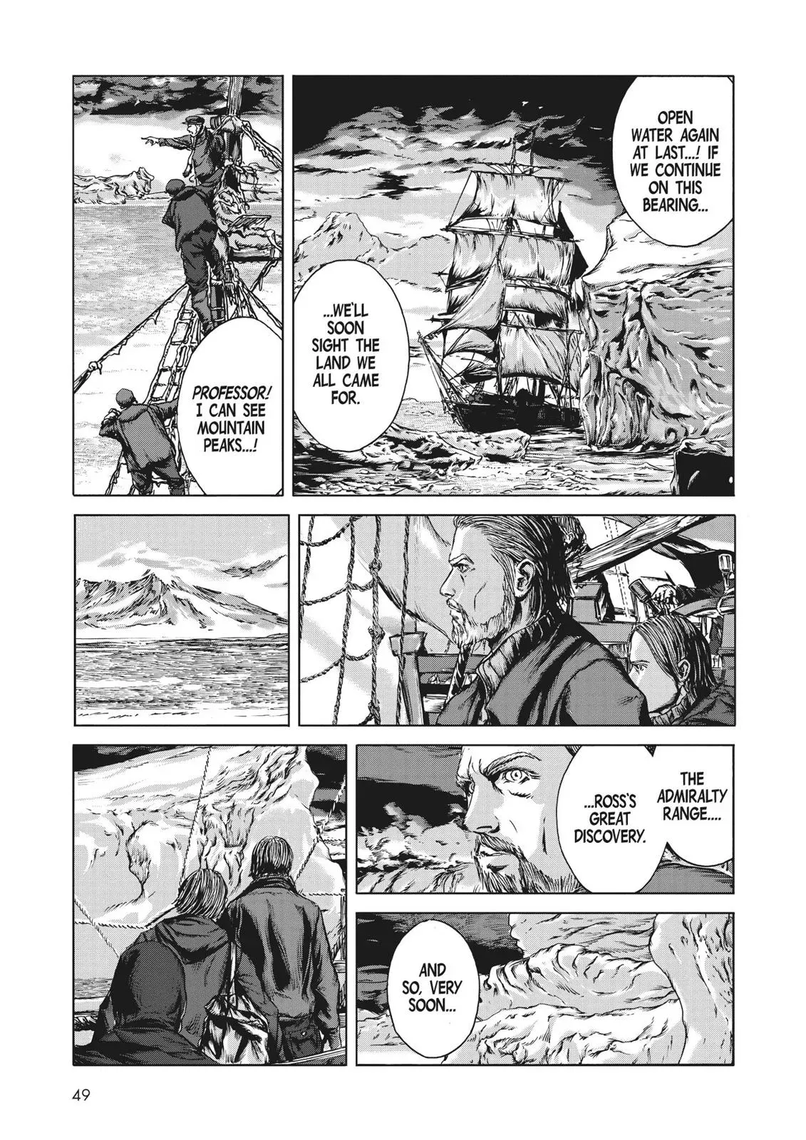 At the Mountains of Madness Chapter 1 page 17 - 