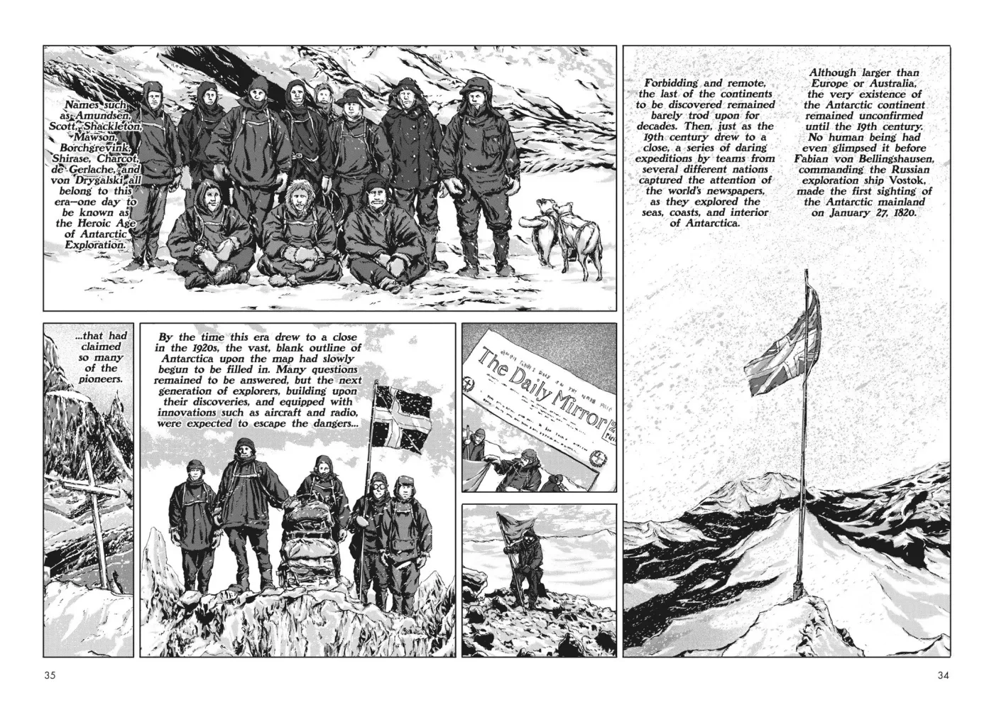 At the Mountains of Madness Chapter 1 page 3 - 