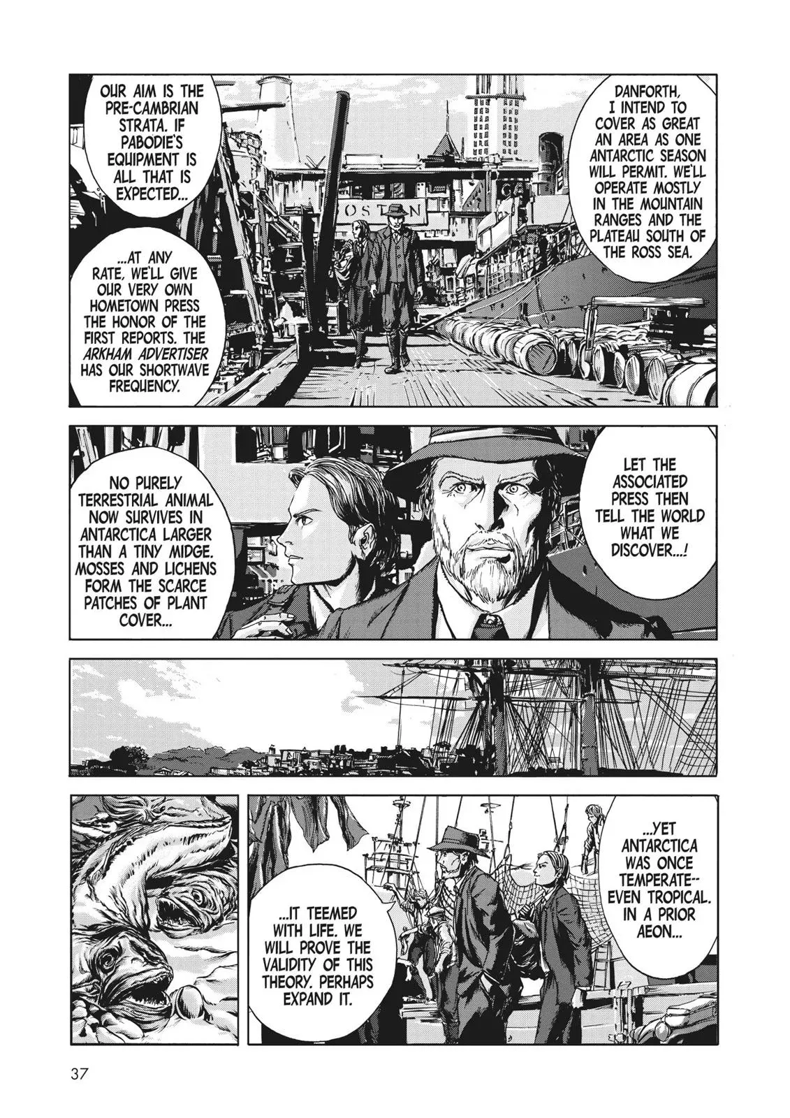 At the Mountains of Madness Chapter 1 page 5 - 