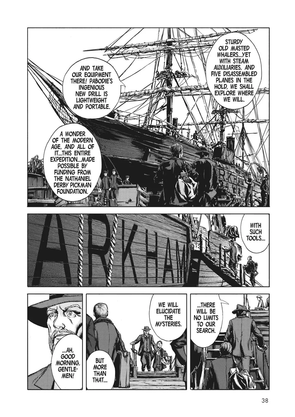 At the Mountains of Madness Chapter 1 page 6 - 
