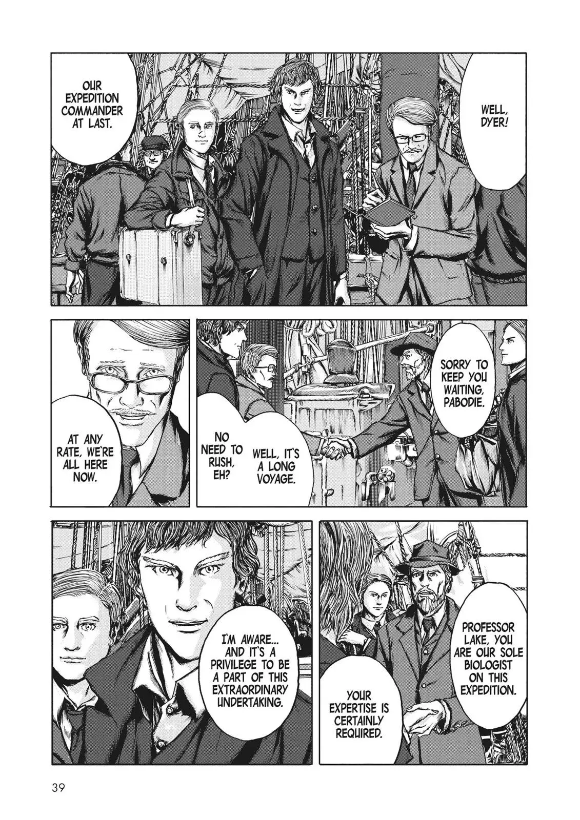 At the Mountains of Madness Chapter 1 page 7 - 