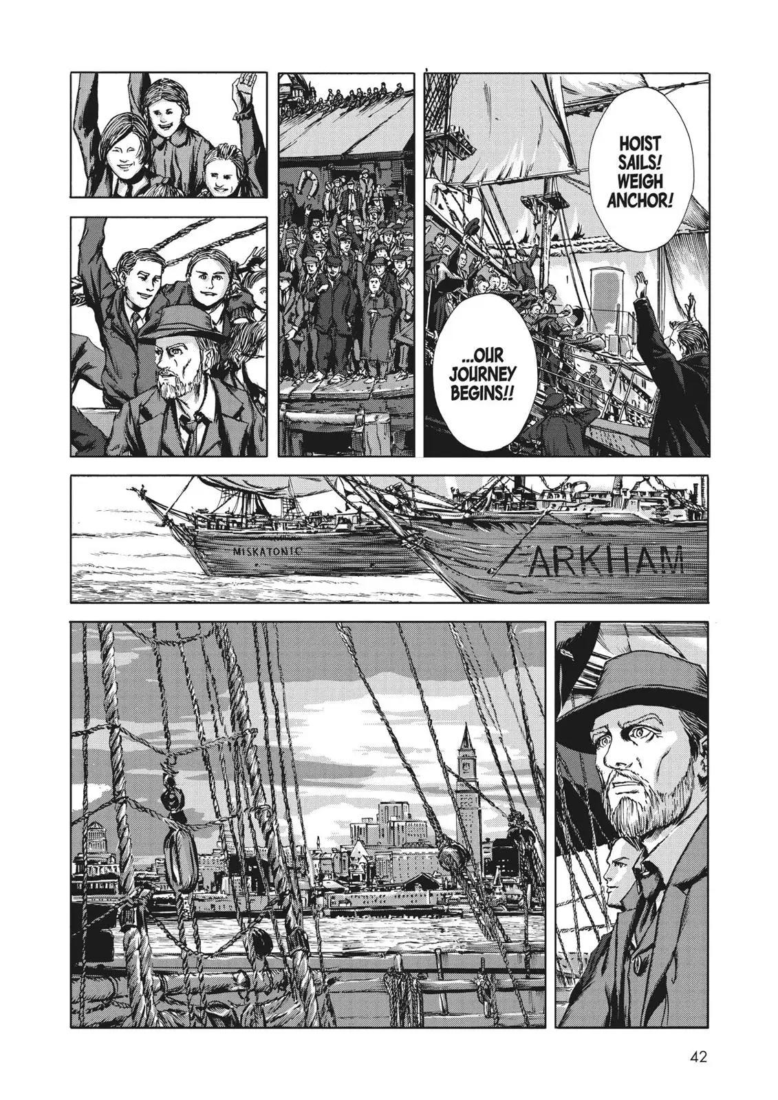 At the Mountains of Madness Chapter 1 page 10 - 