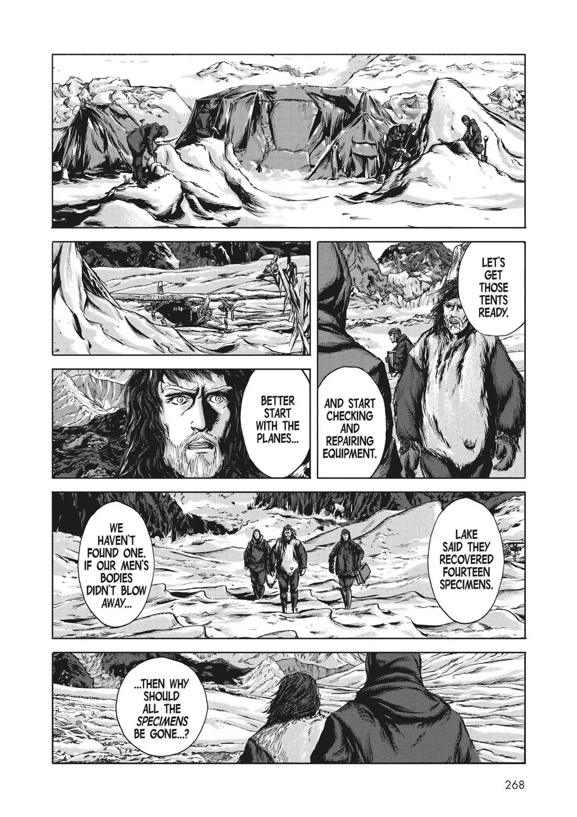 At the Mountains of Madness Chapter 11 page 17 - 