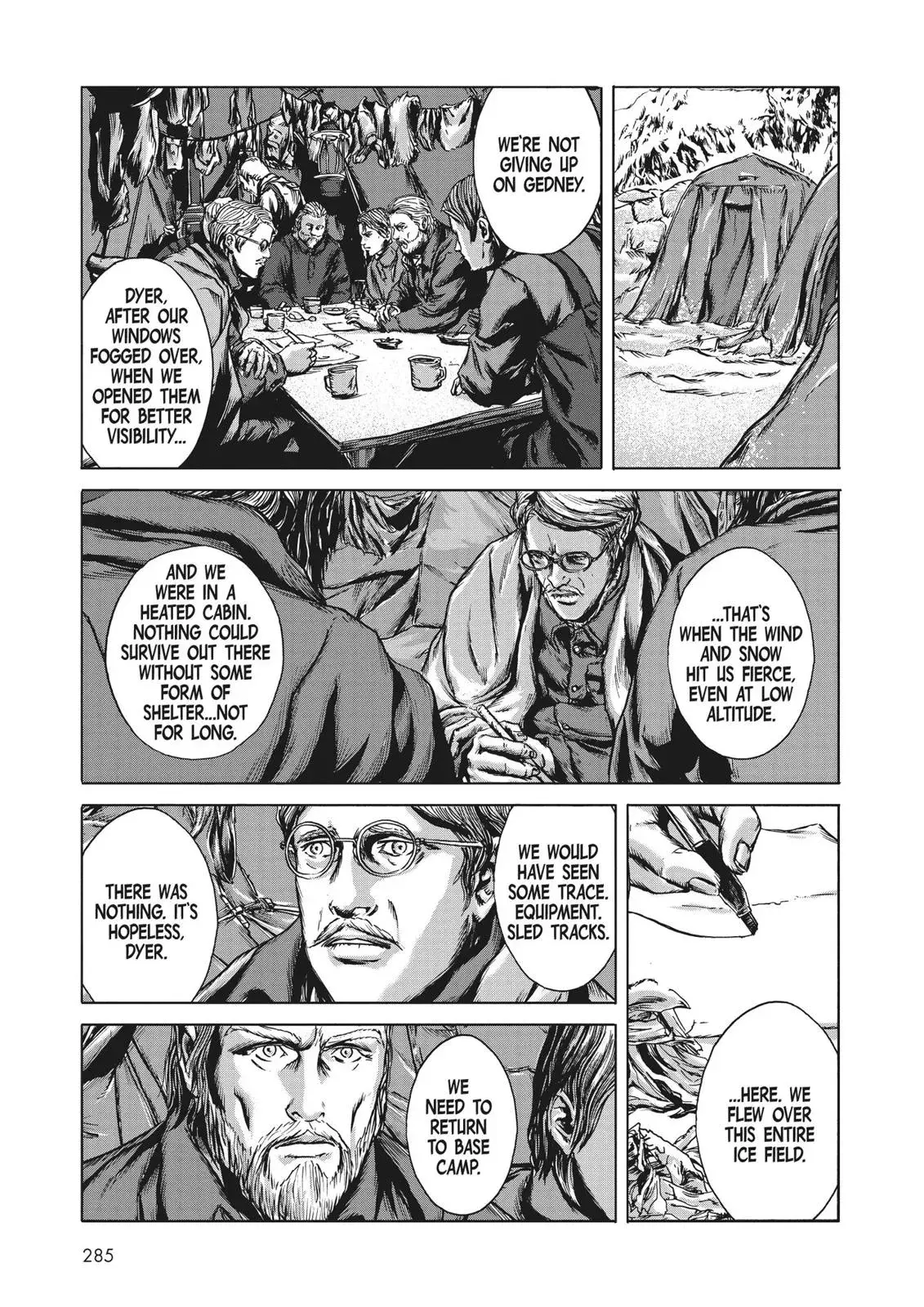 At the Mountains of Madness Chapter 12 page 11 - 