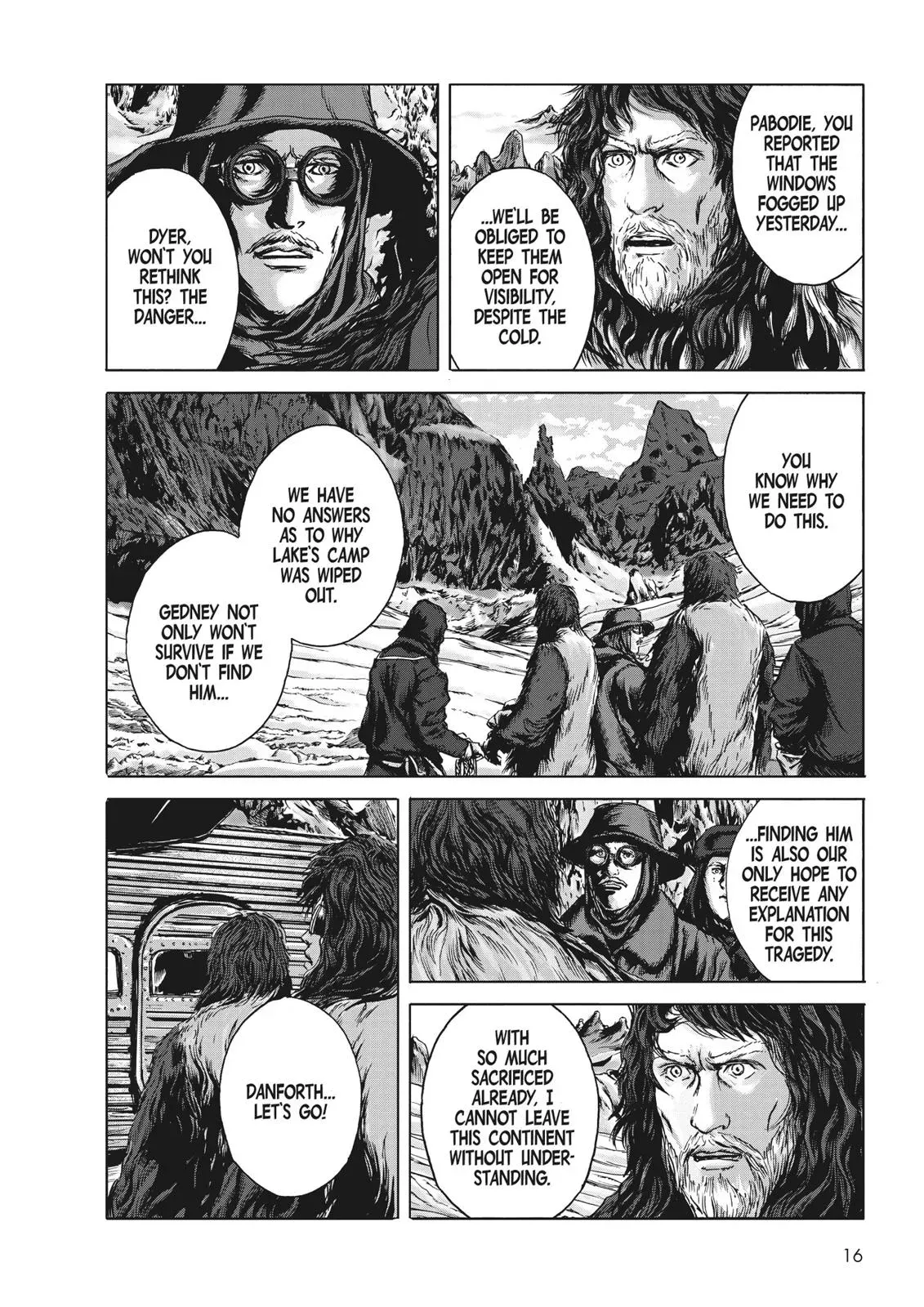 At the Mountains of Madness Chapter 13 page 15 - 