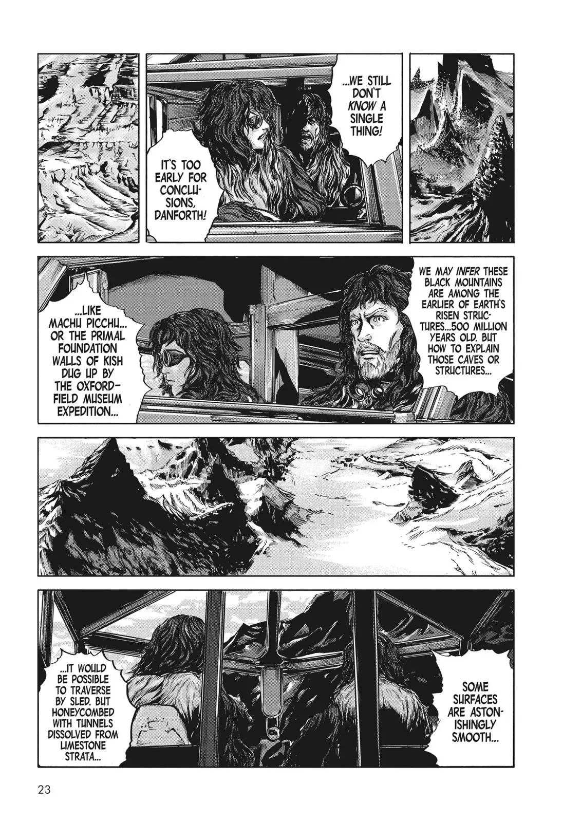 At the Mountains of Madness Chapter 13 page 22 - 