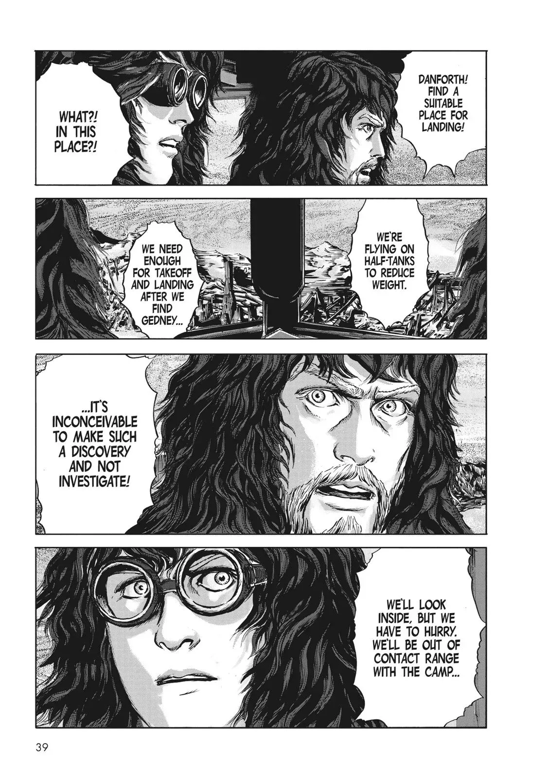 At the Mountains of Madness Chapter 13 page 35 - 
