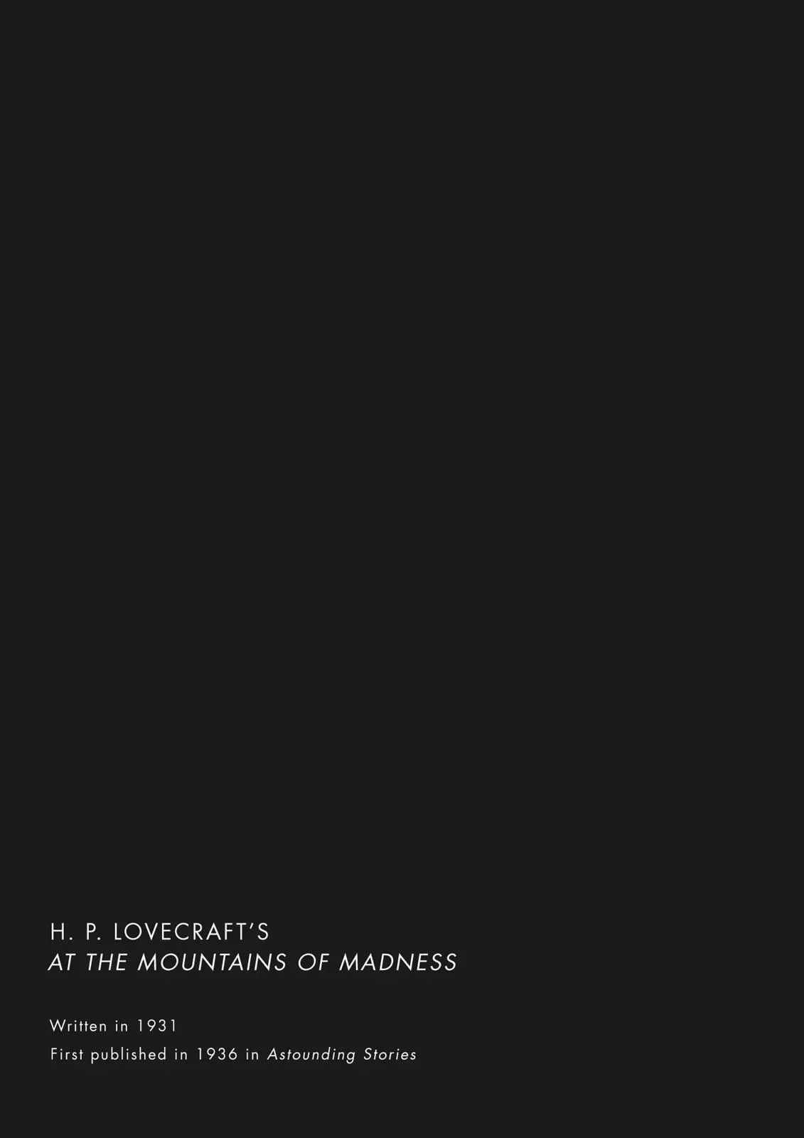 At the Mountains of Madness Chapter 13 page 9 - 