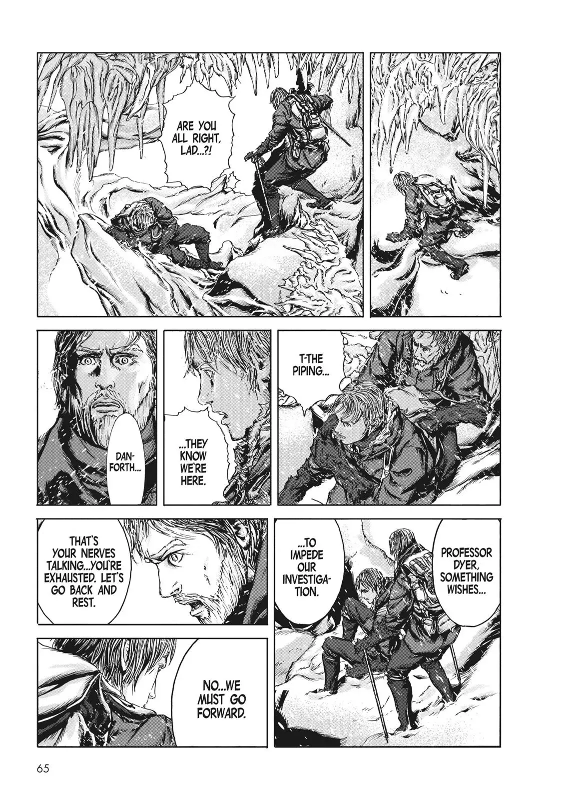At the Mountains of Madness Chapter 14 page 17 - 