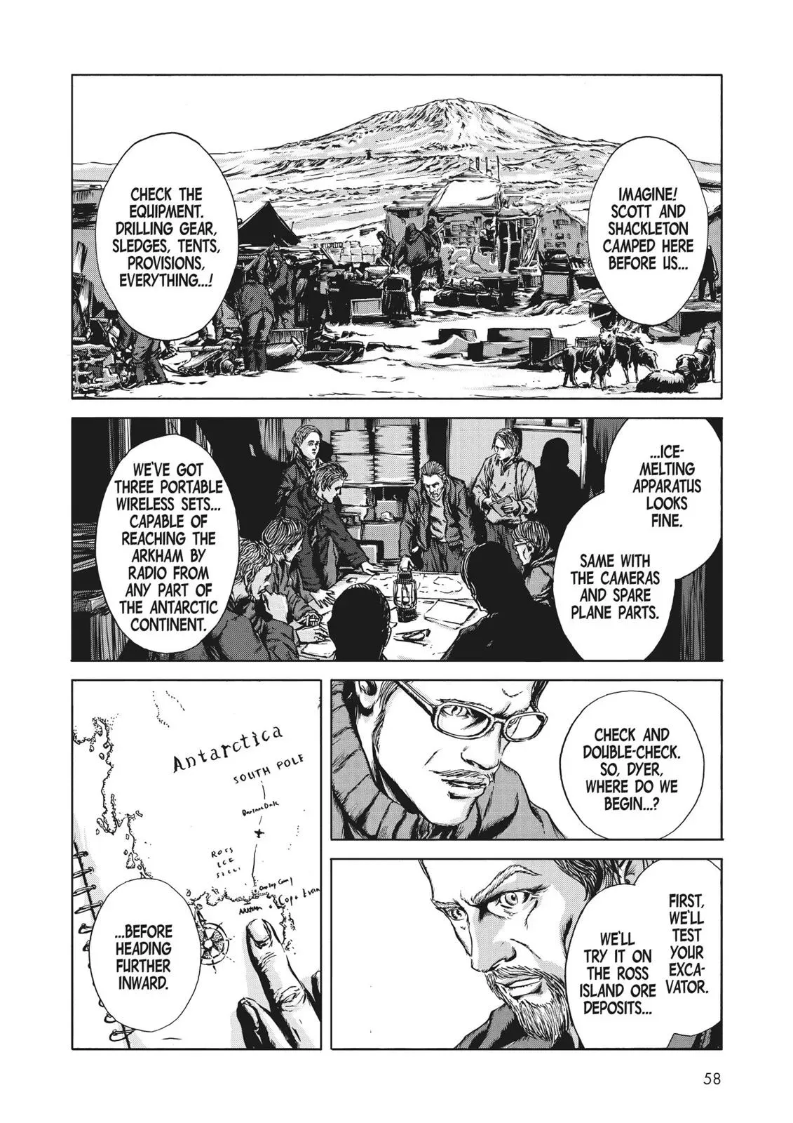 At the Mountains of Madness Chapter 2 page 5 - 