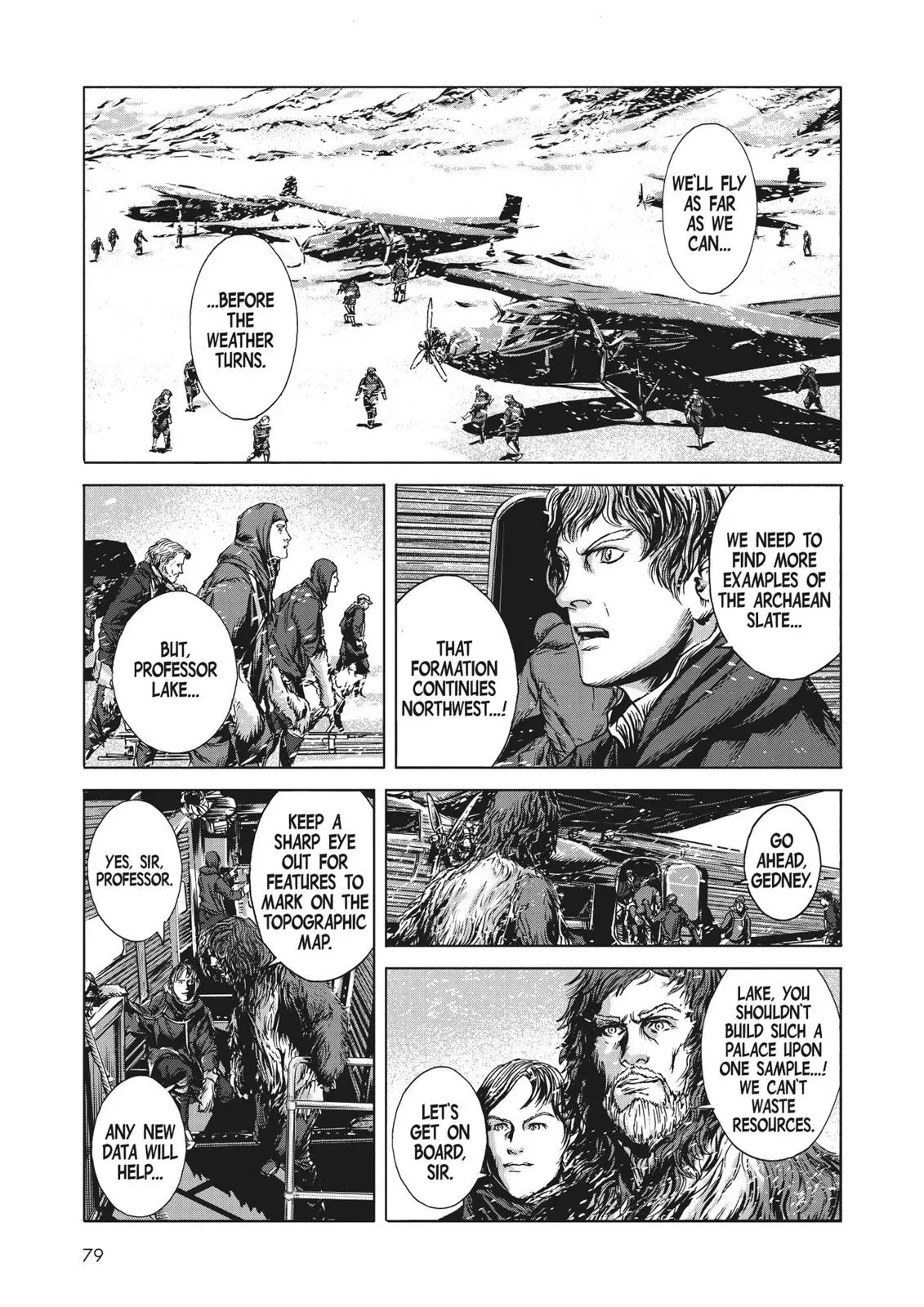 At the Mountains of Madness Chapter 3 page 2 - 