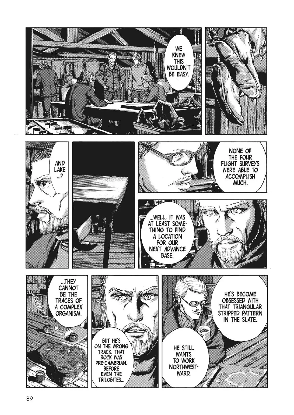 At the Mountains of Madness Chapter 3 page 11 - 