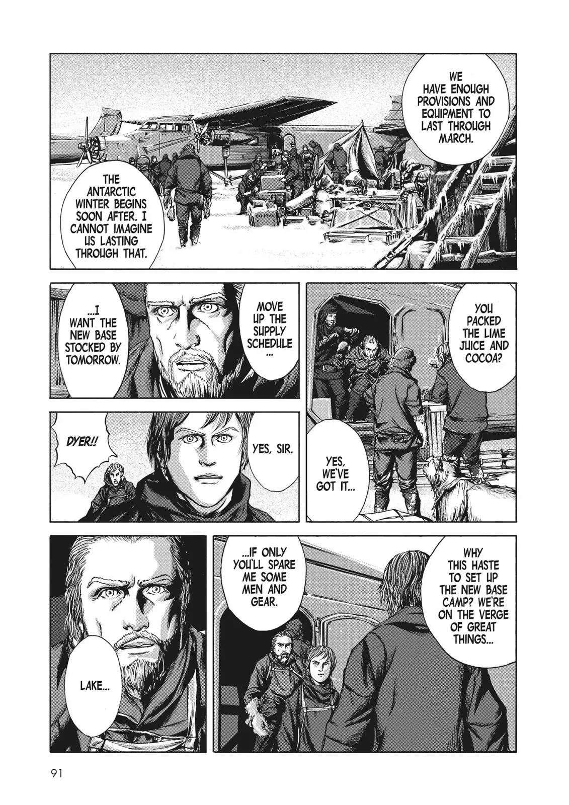 At the Mountains of Madness Chapter 3 page 13 - 