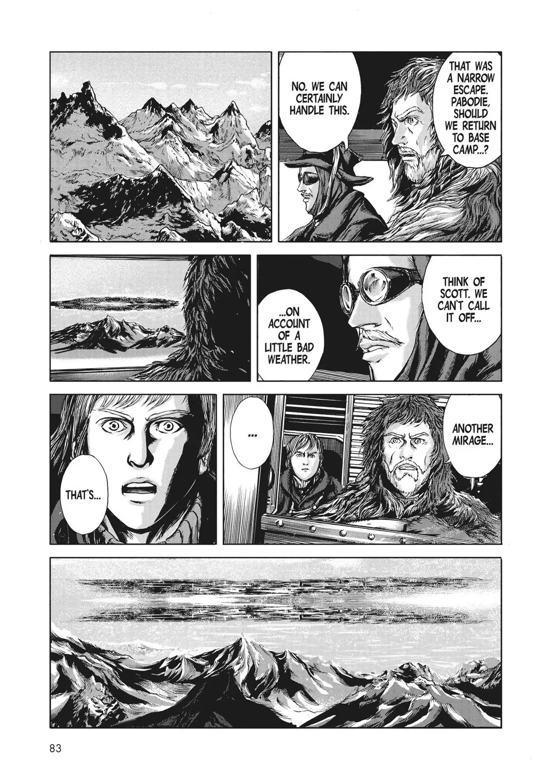 At the Mountains of Madness Chapter 3 page 6 - 