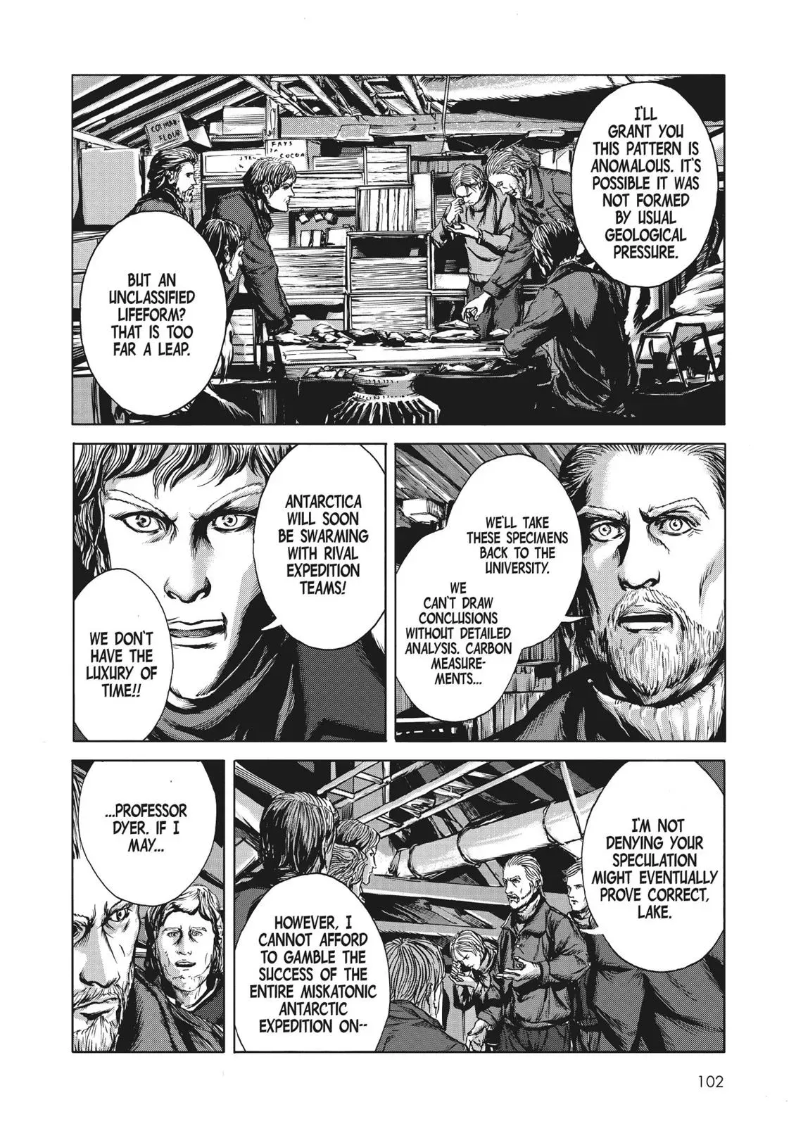 At the Mountains of Madness Chapter 4 page 3 - 