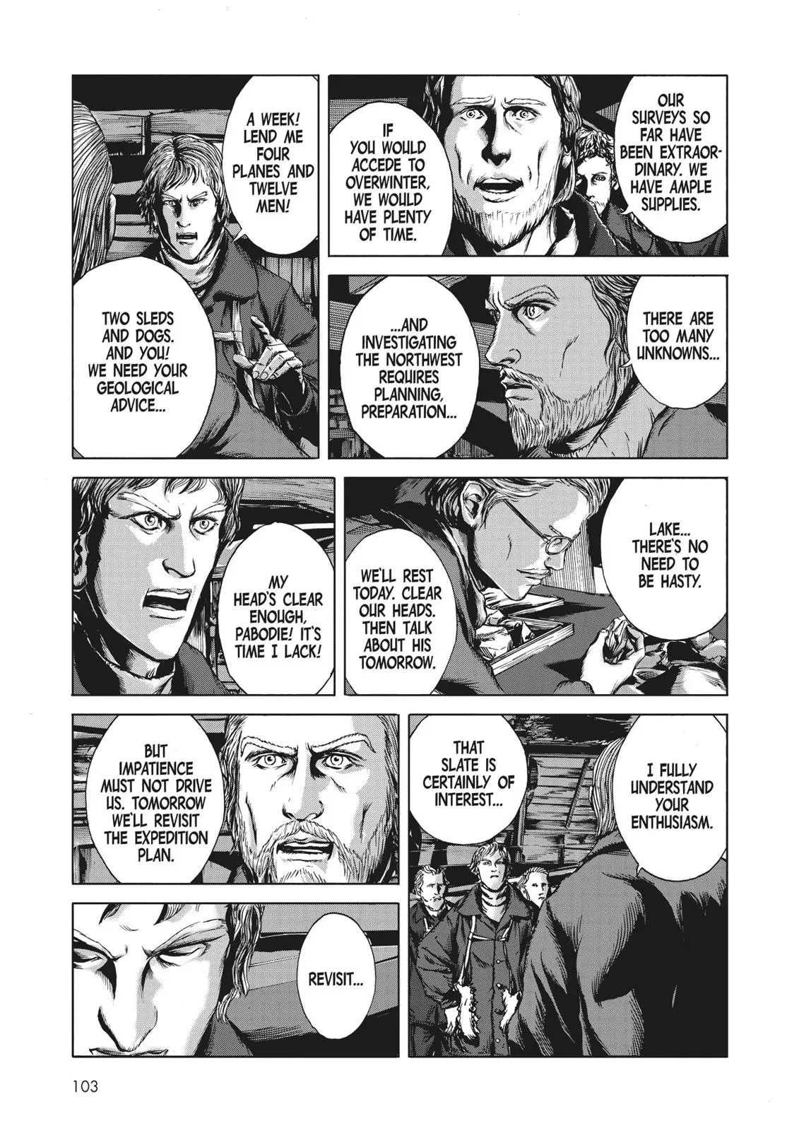 At the Mountains of Madness Chapter 4 page 4 - 