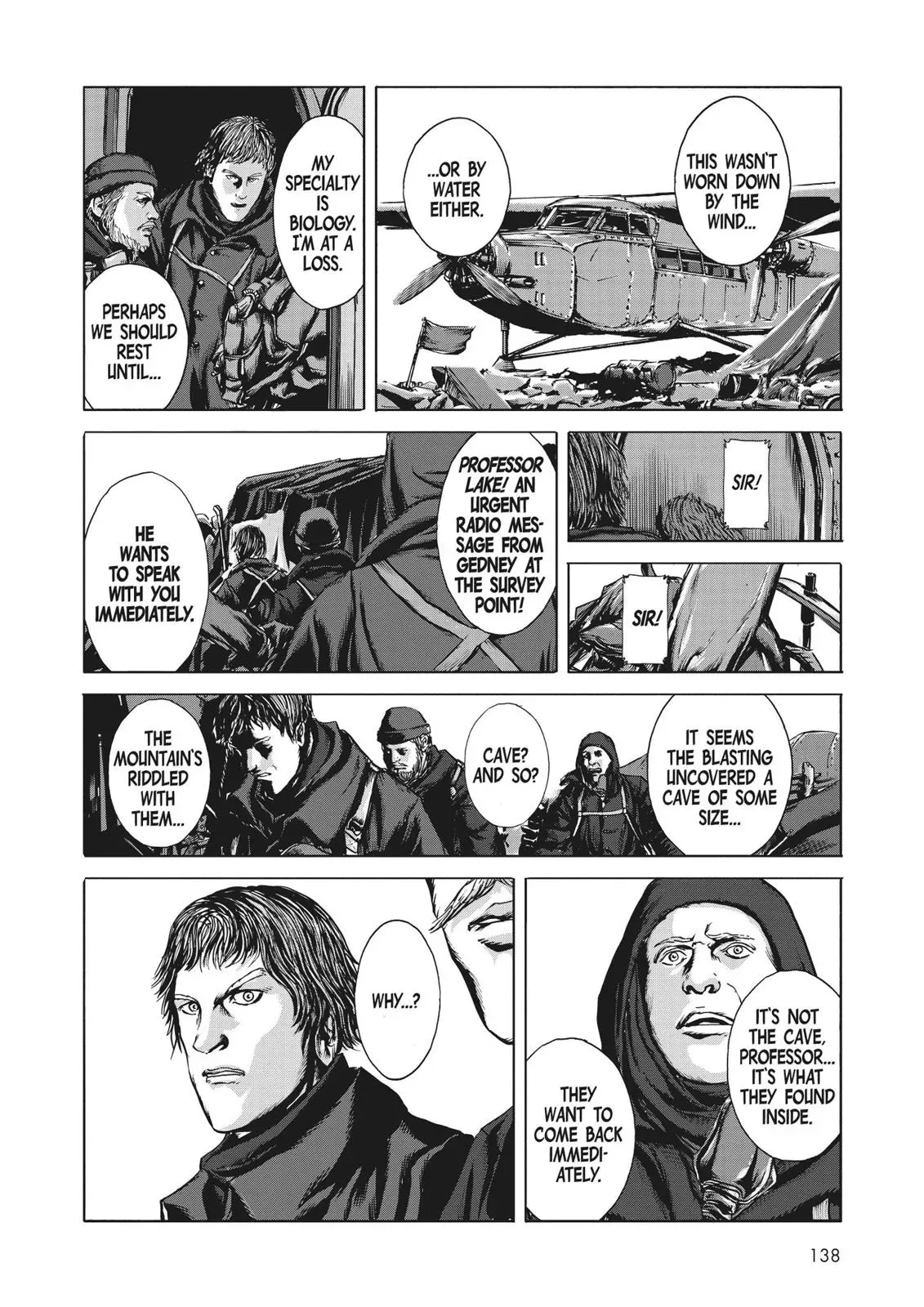 At the Mountains of Madness Chapter 5 page 17 - 
