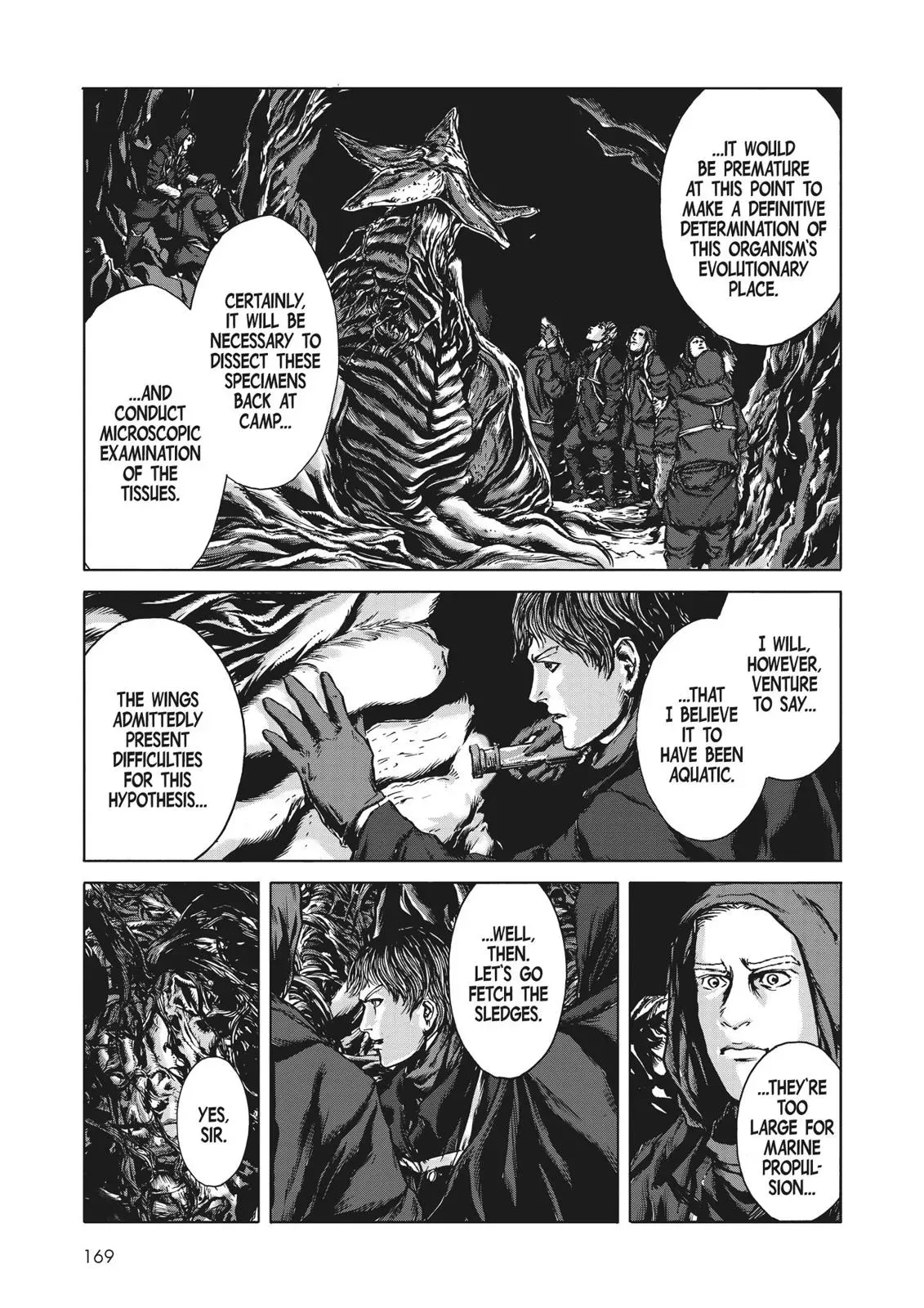 At the Mountains of Madness Chapter 7 page 11 - 
