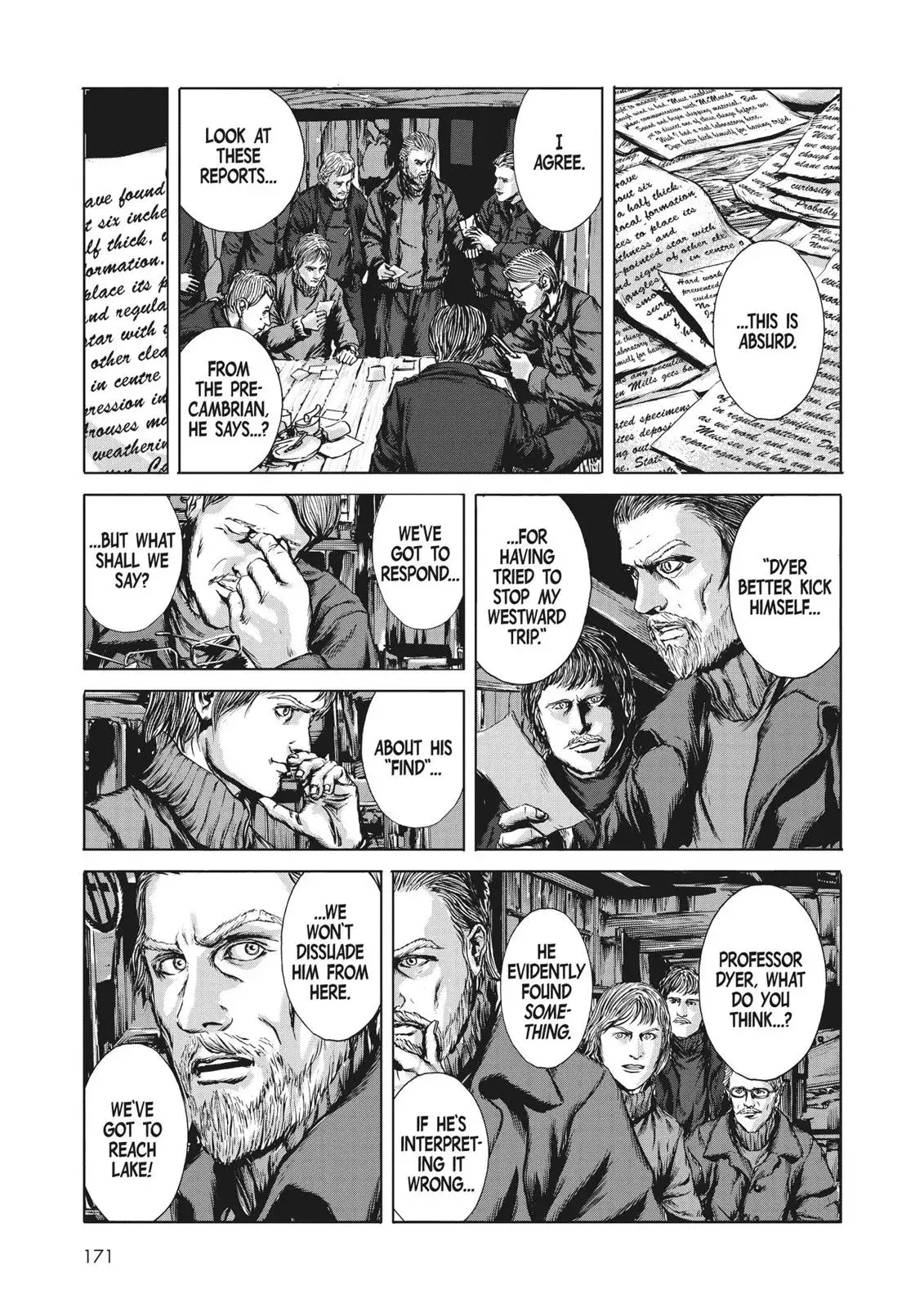 At the Mountains of Madness Chapter 7 page 13 - 