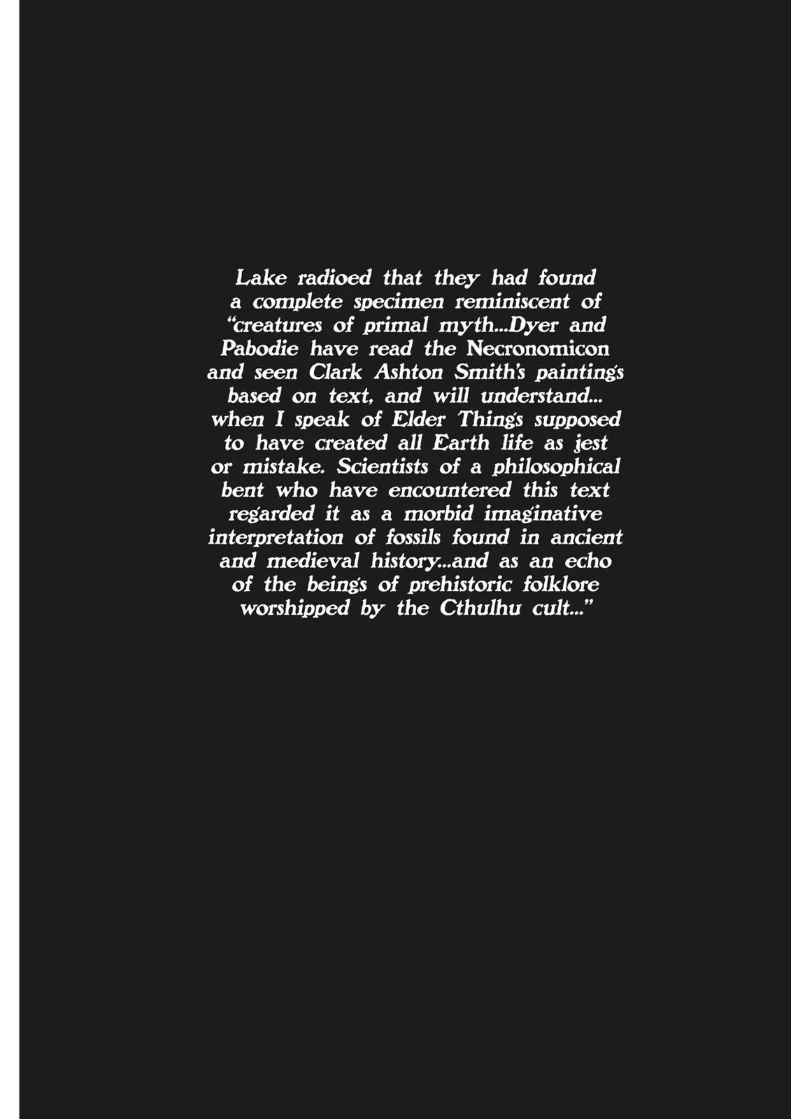 At the Mountains of Madness Chapter 7 page 4 - 