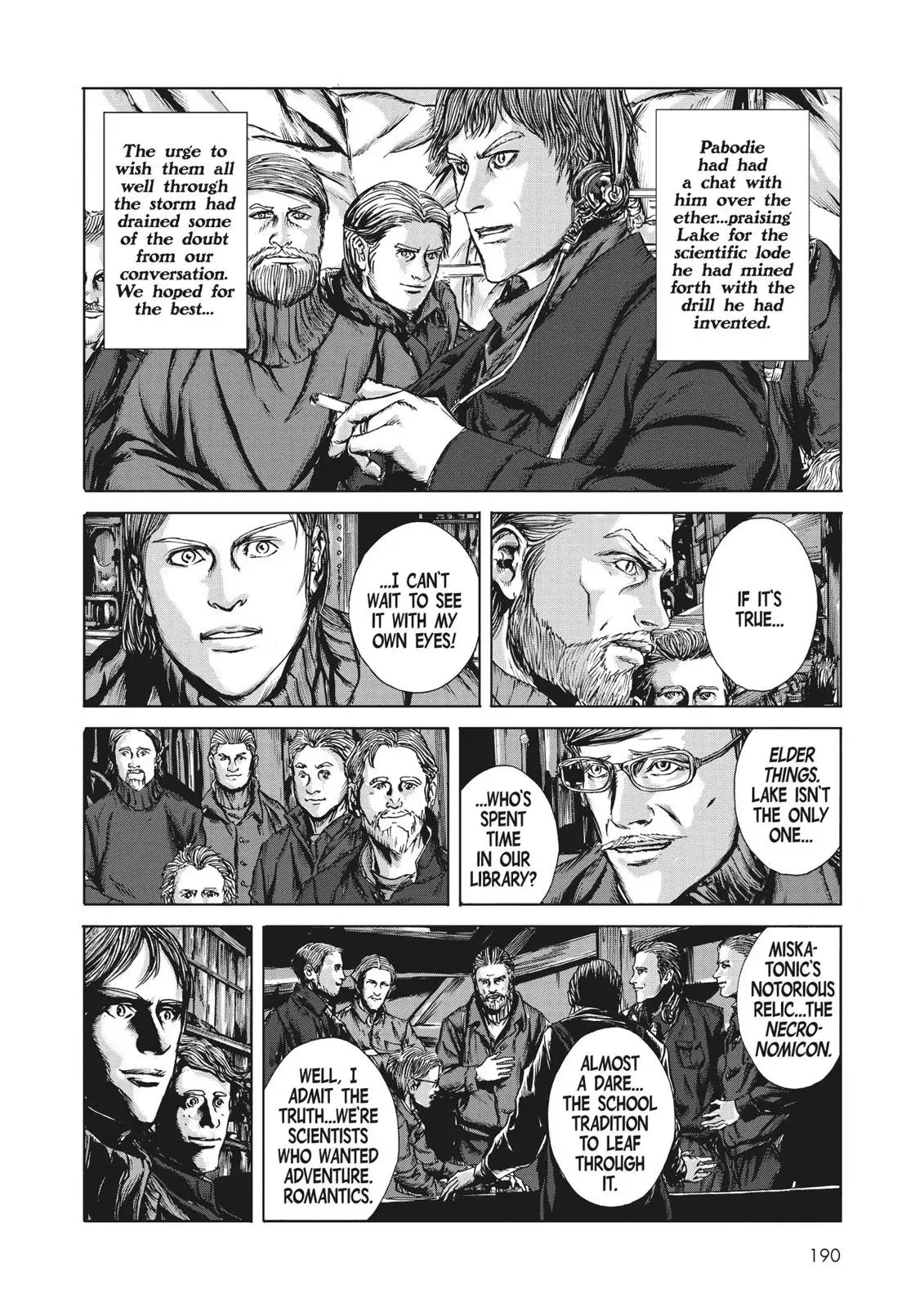 At the Mountains of Madness Chapter 8 page 3 - 