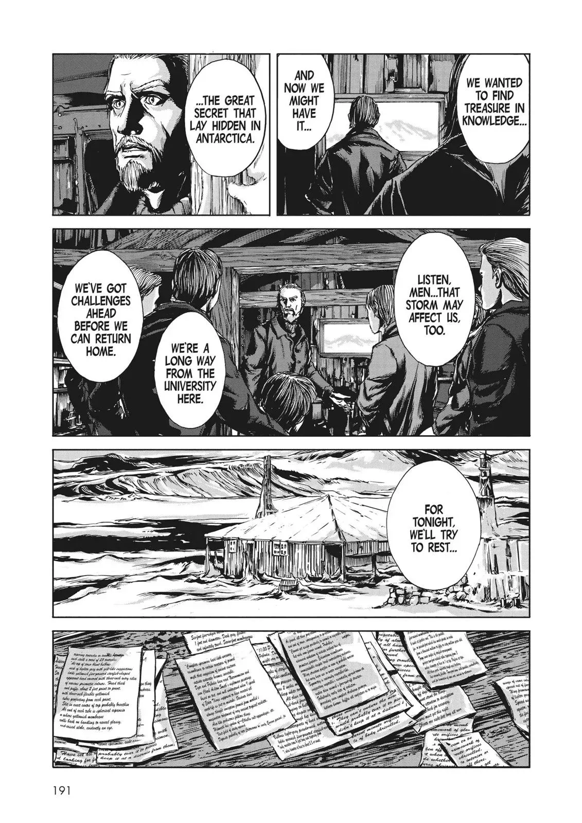 At the Mountains of Madness Chapter 8 page 4 - 