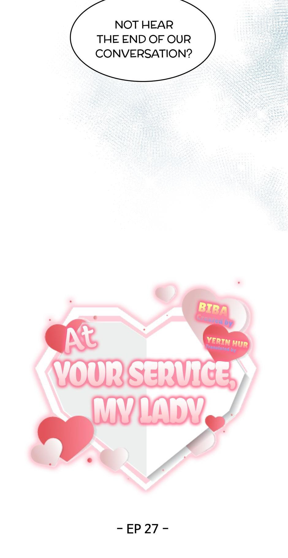 At Your Service, My Lady Chapter 27 page 16 - 