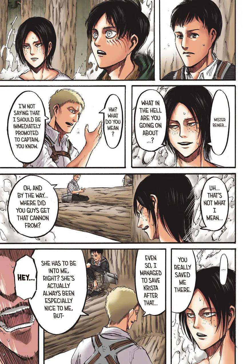 Read Attack on Titan Anthology chapter 0 image 22 on Lezhin