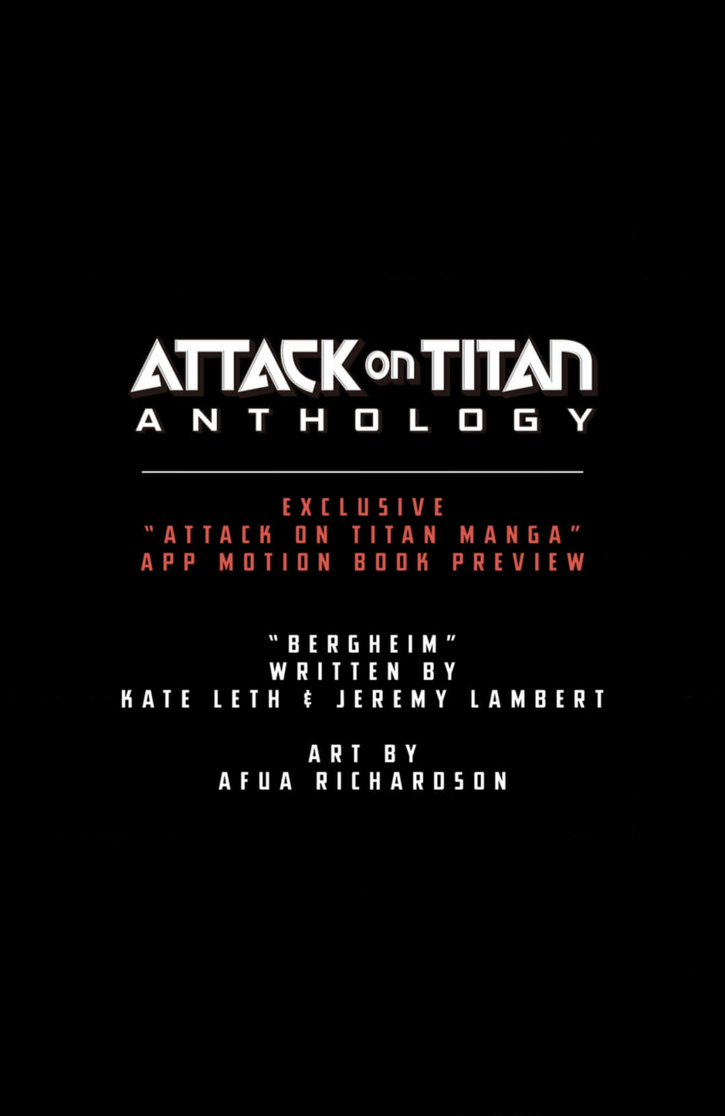 Read Attack on Titan Anthology chapter 12 image 11 on Lezhin