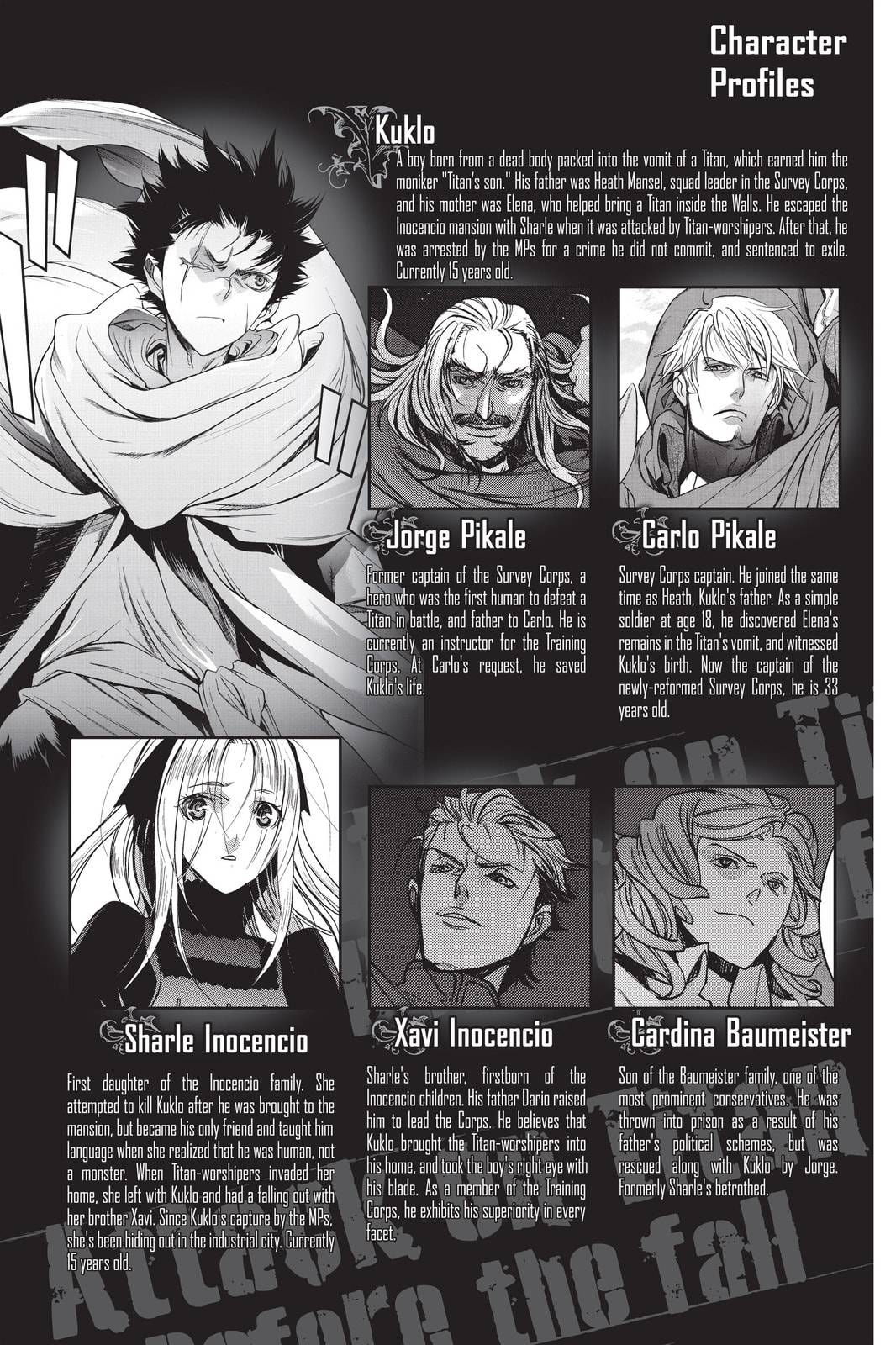 Read Attack on Titan: Before the Fall chapter 14 image 1 on Lezhin