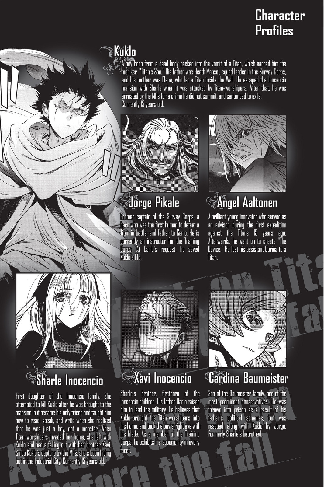 Read Attack on Titan: Before the Fall chapter 18 image 1 on Lezhin