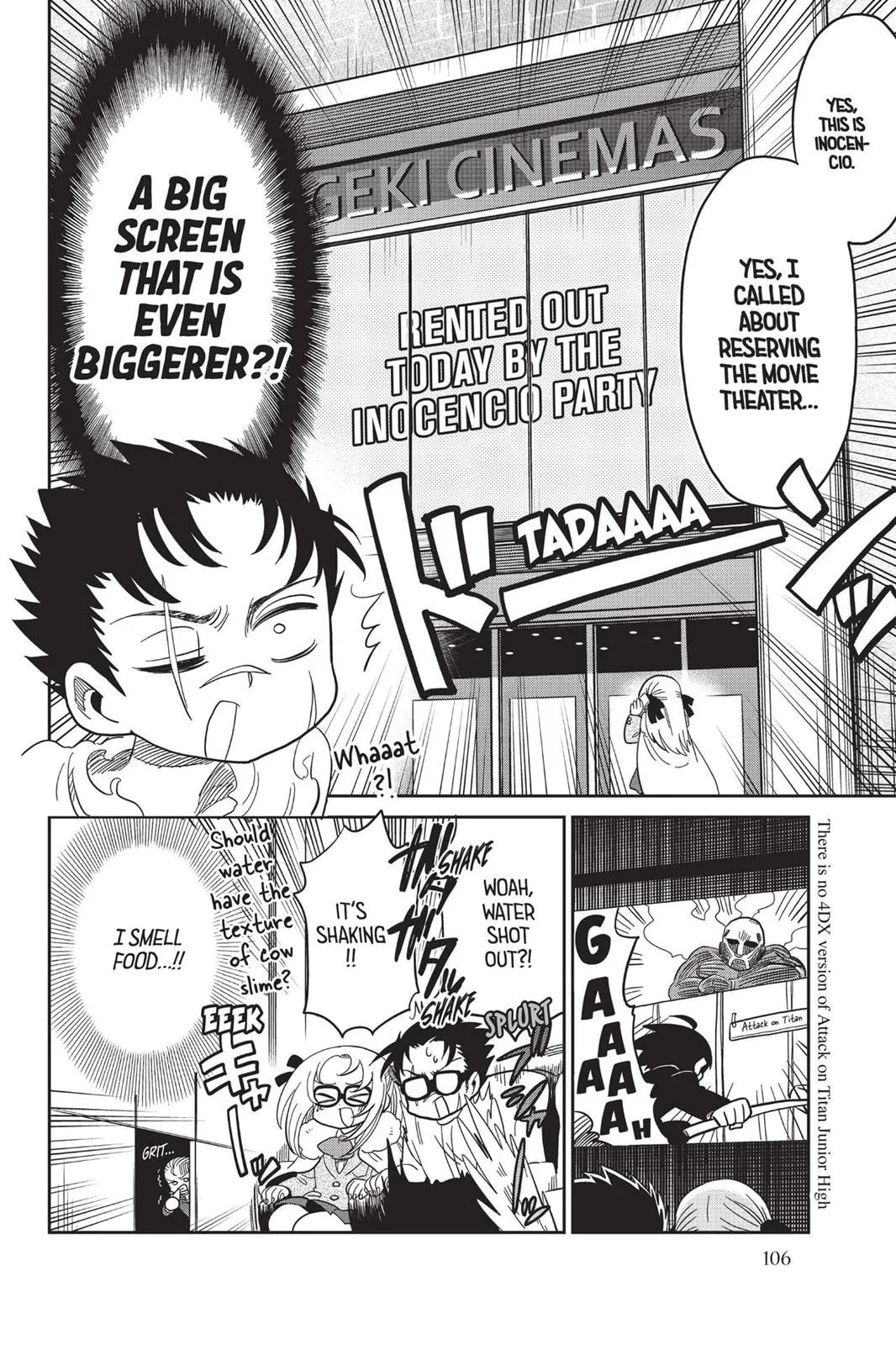 Read Attack on Titan: Junior High chapter 0 image 106 on Lezhin