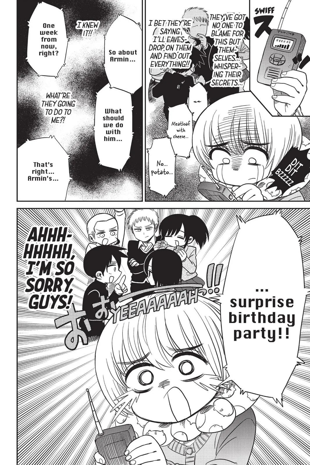 Read Attack on Titan: Junior High chapter 0 image 108 on Lezhin