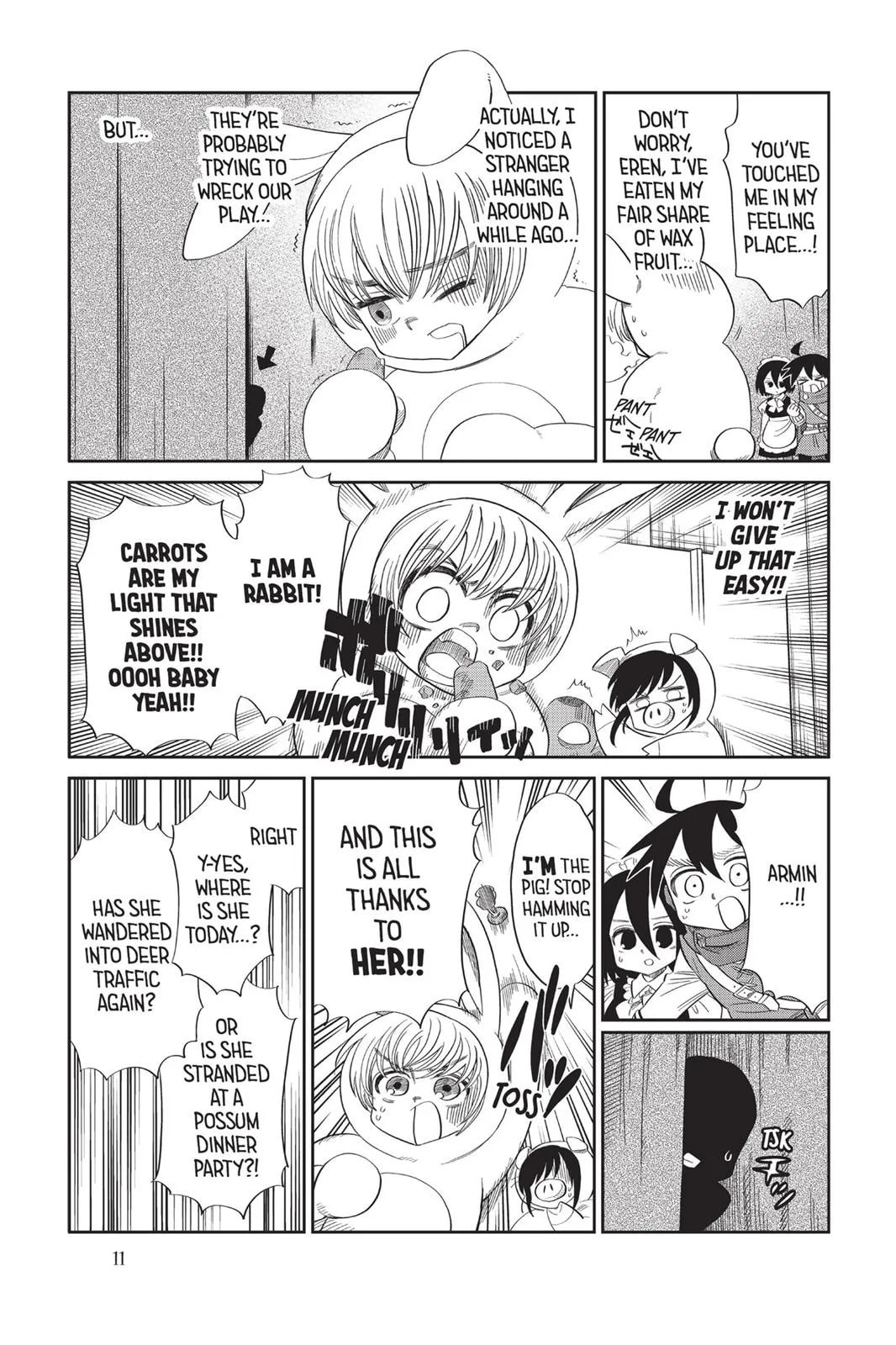 Read Attack on Titan: Junior High chapter 0 image 11 on Lezhin