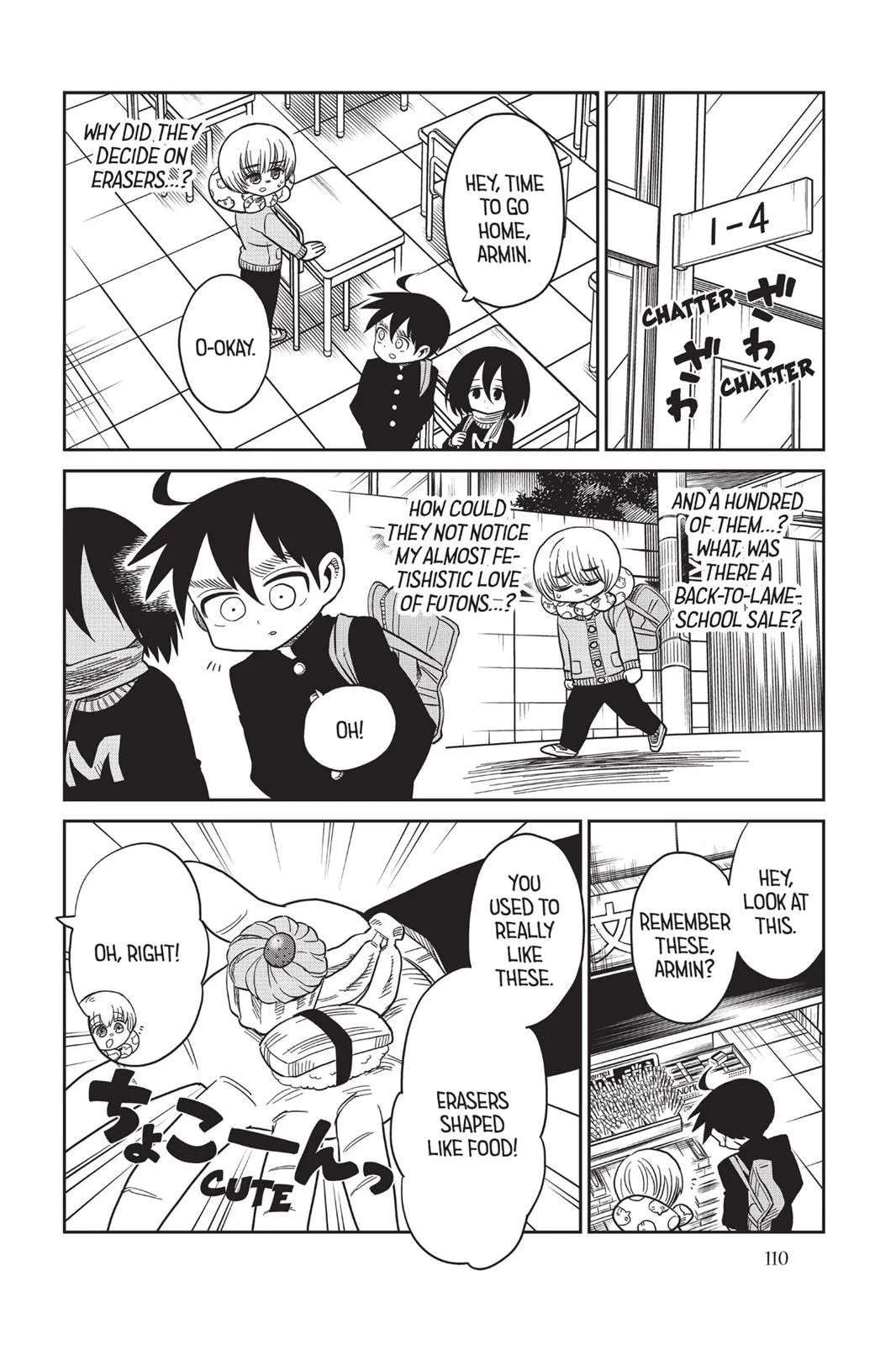Read Attack on Titan: Junior High chapter 0 image 110 on Lezhin