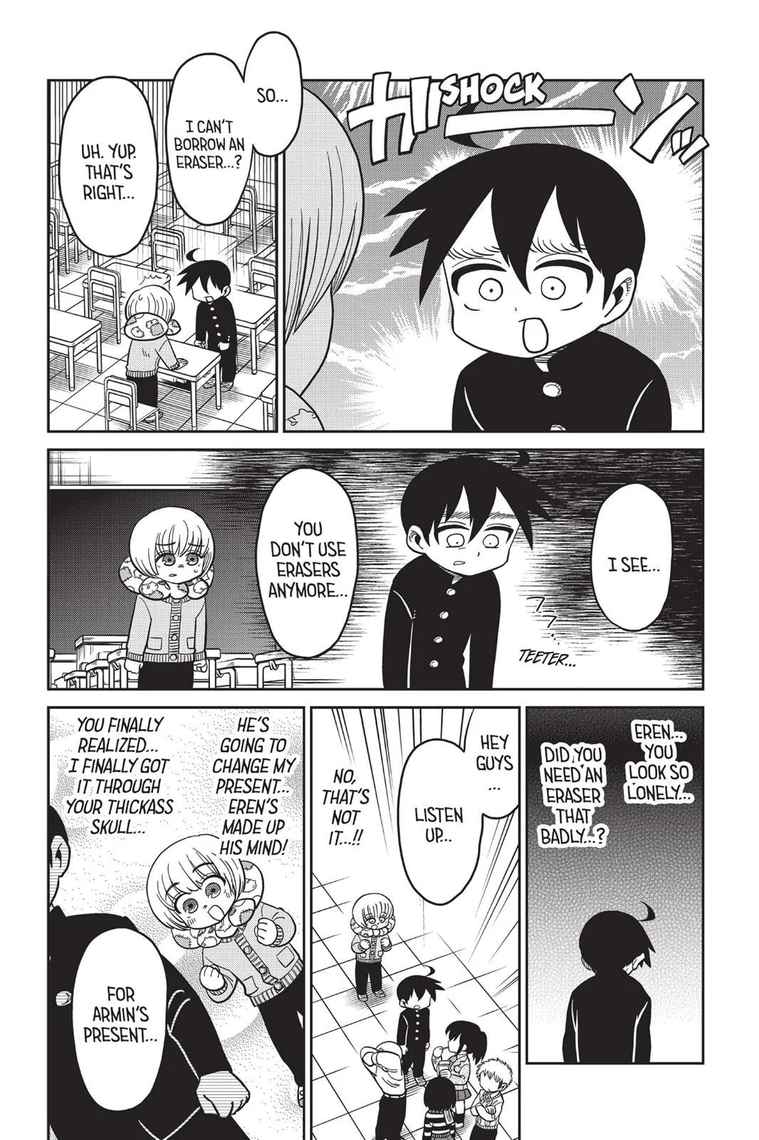 Read Attack on Titan: Junior High chapter 0 image 118 on Lezhin