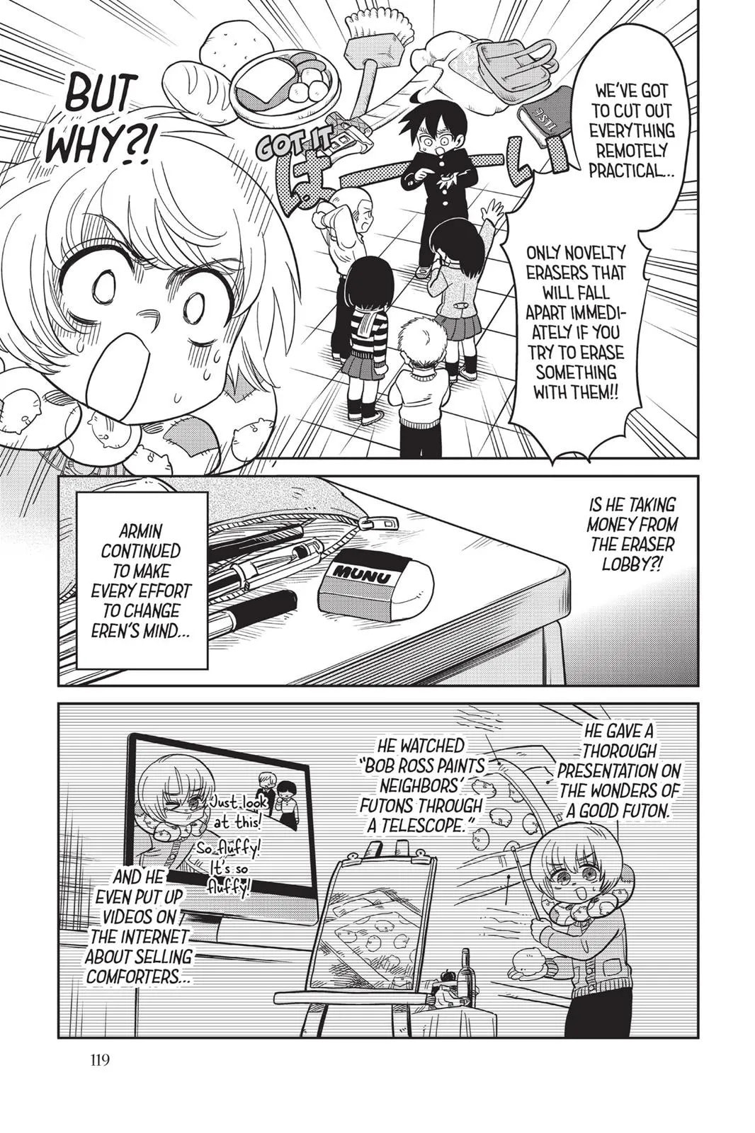 Read Attack on Titan: Junior High chapter 0 image 119 on Lezhin