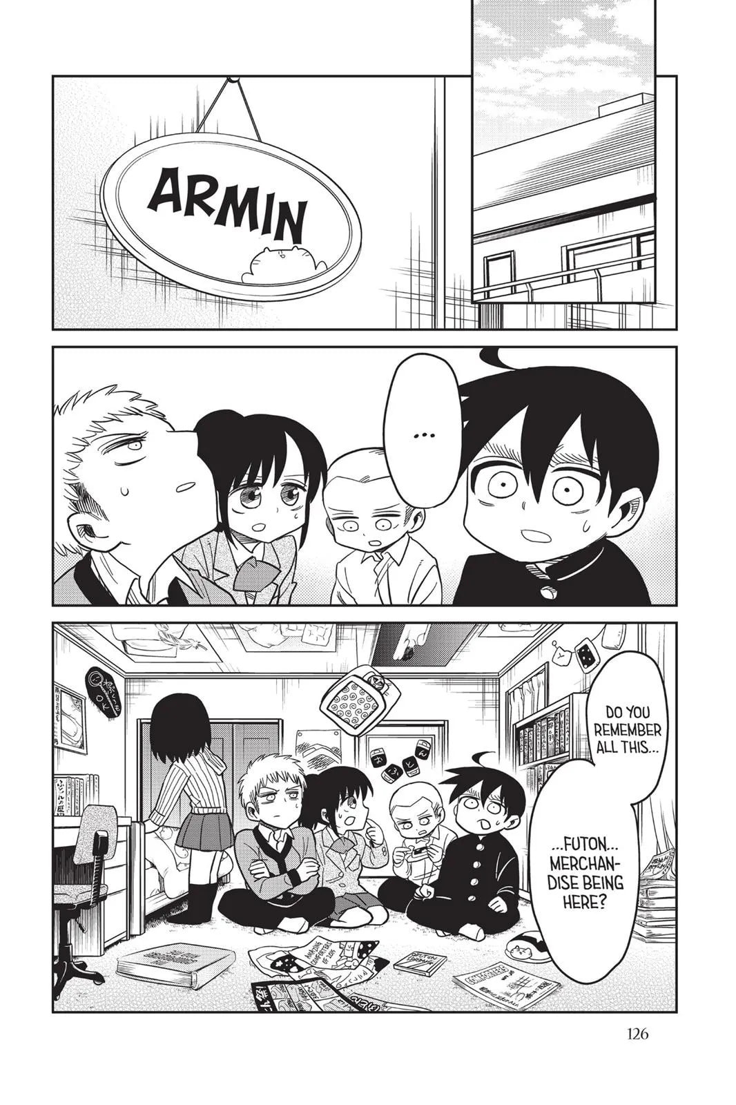 Read Attack on Titan: Junior High chapter 0 image 126 on Lezhin