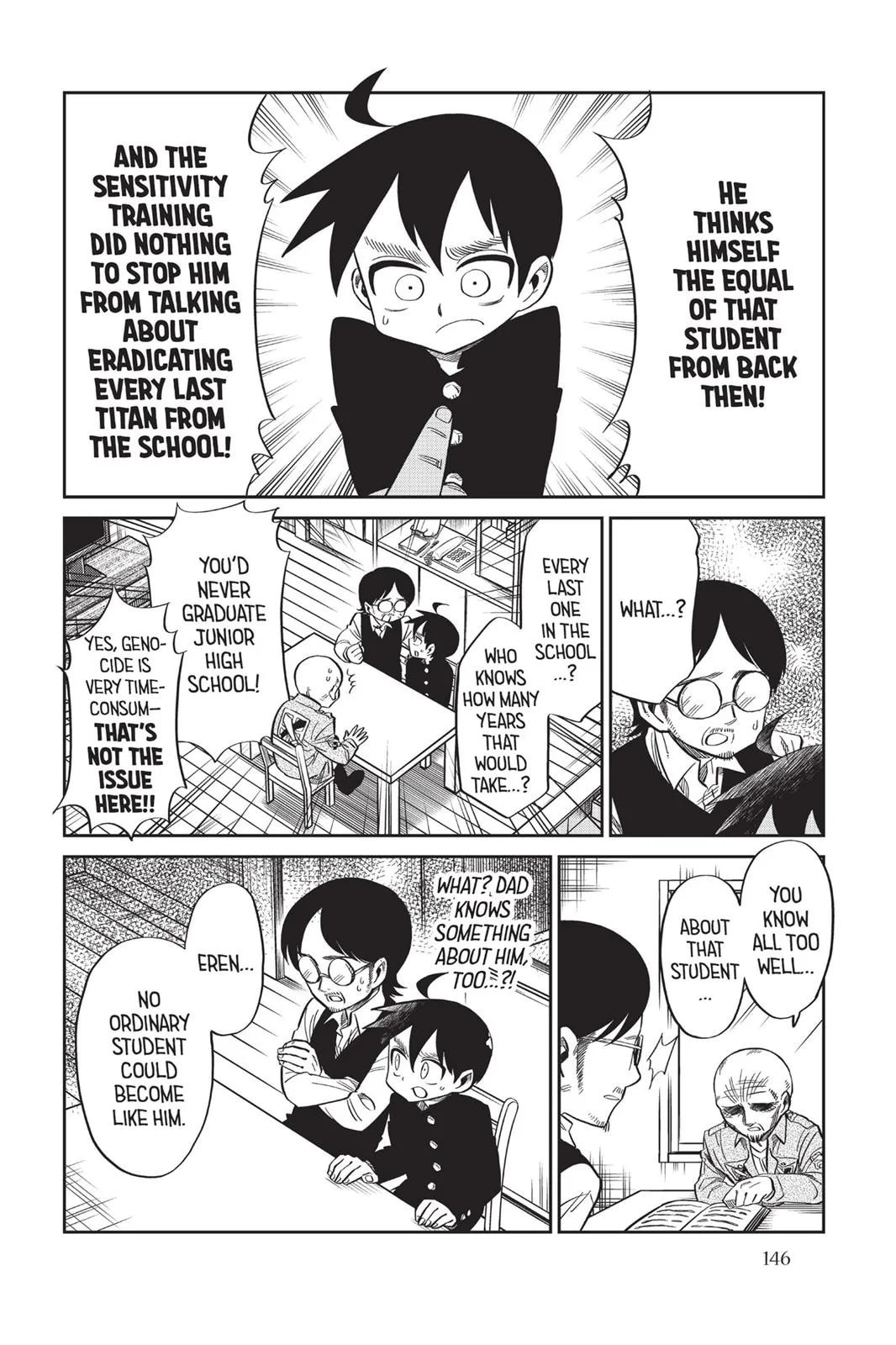 Read Attack on Titan: Junior High chapter 0 image 146 on Lezhin