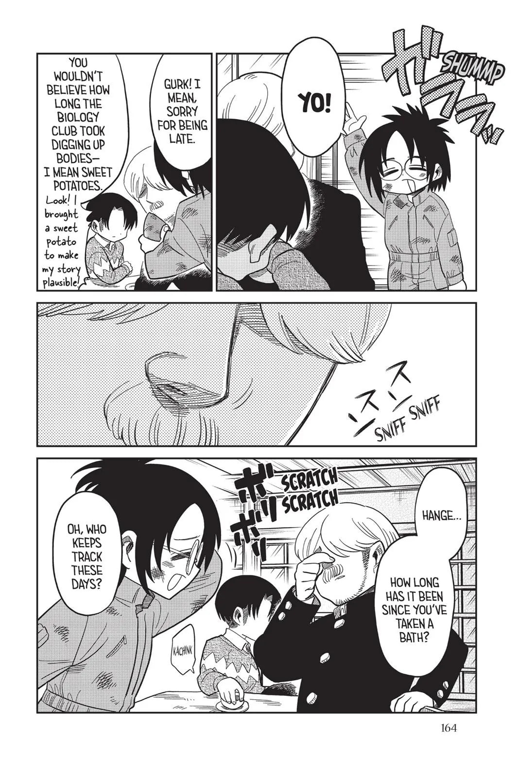 Read Attack on Titan: Junior High chapter 0 image 164 on Lezhin