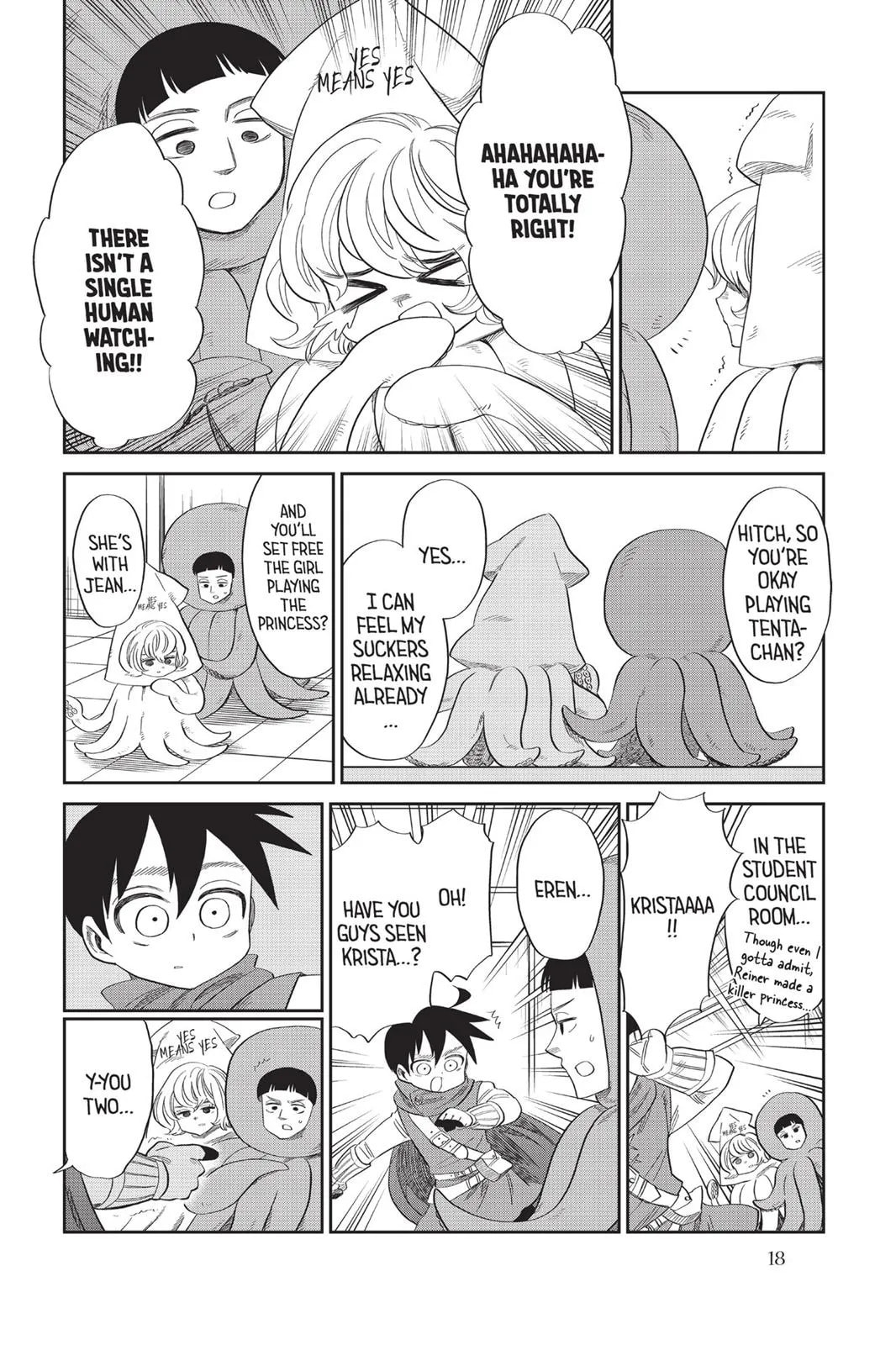 Read Attack on Titan: Junior High chapter 0 image 18 on Lezhin