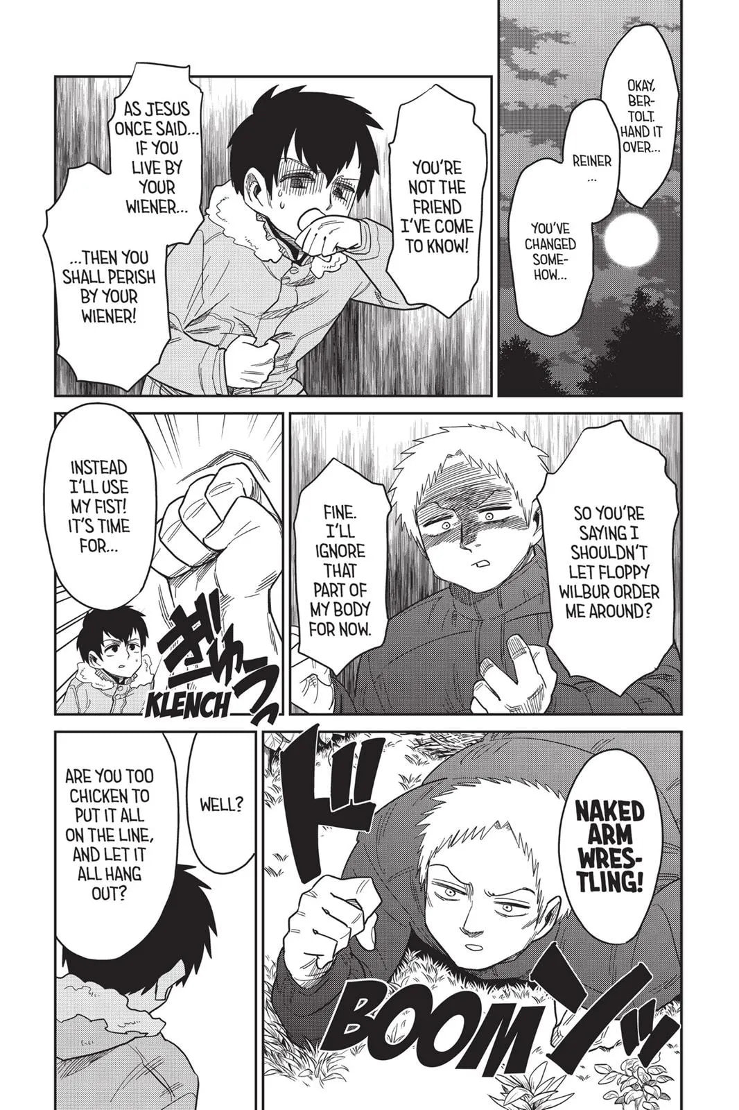 Read Attack on Titan: Junior High chapter 0 image 189 on Lezhin