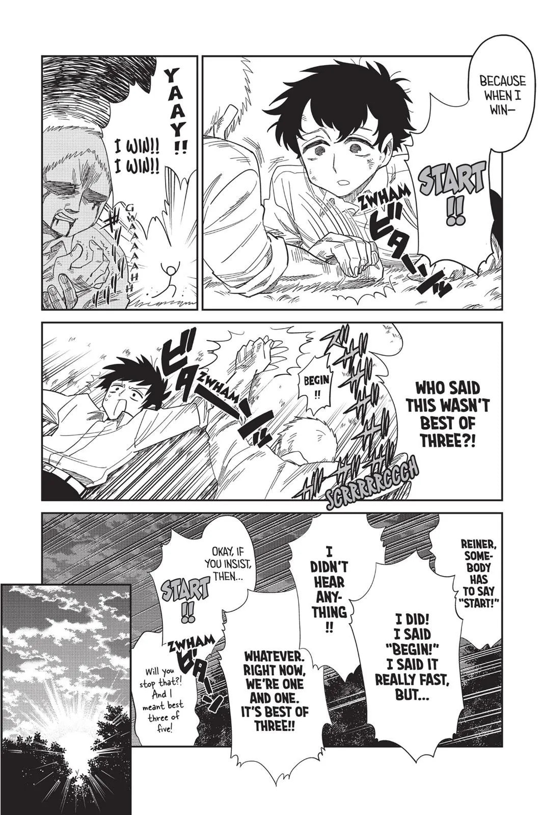 Read Attack on Titan: Junior High chapter 0 image 195 on Lezhin