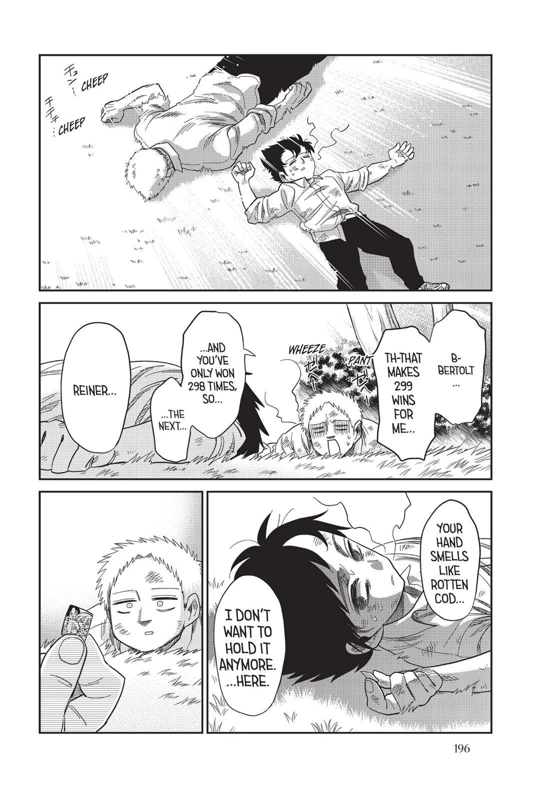 Read Attack on Titan: Junior High chapter 0 image 196 on Lezhin