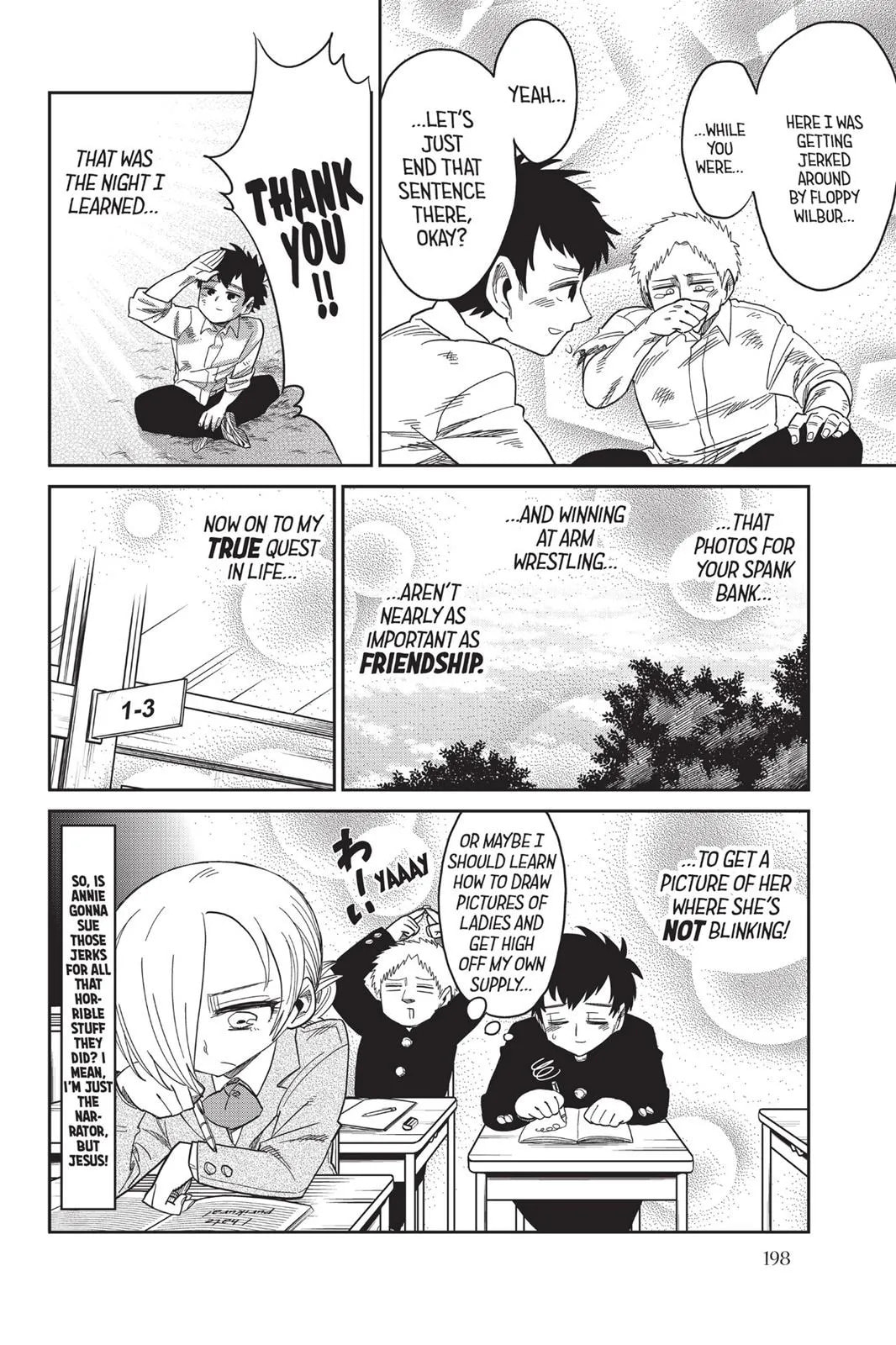 Read Attack on Titan: Junior High chapter 0 image 198 on Lezhin