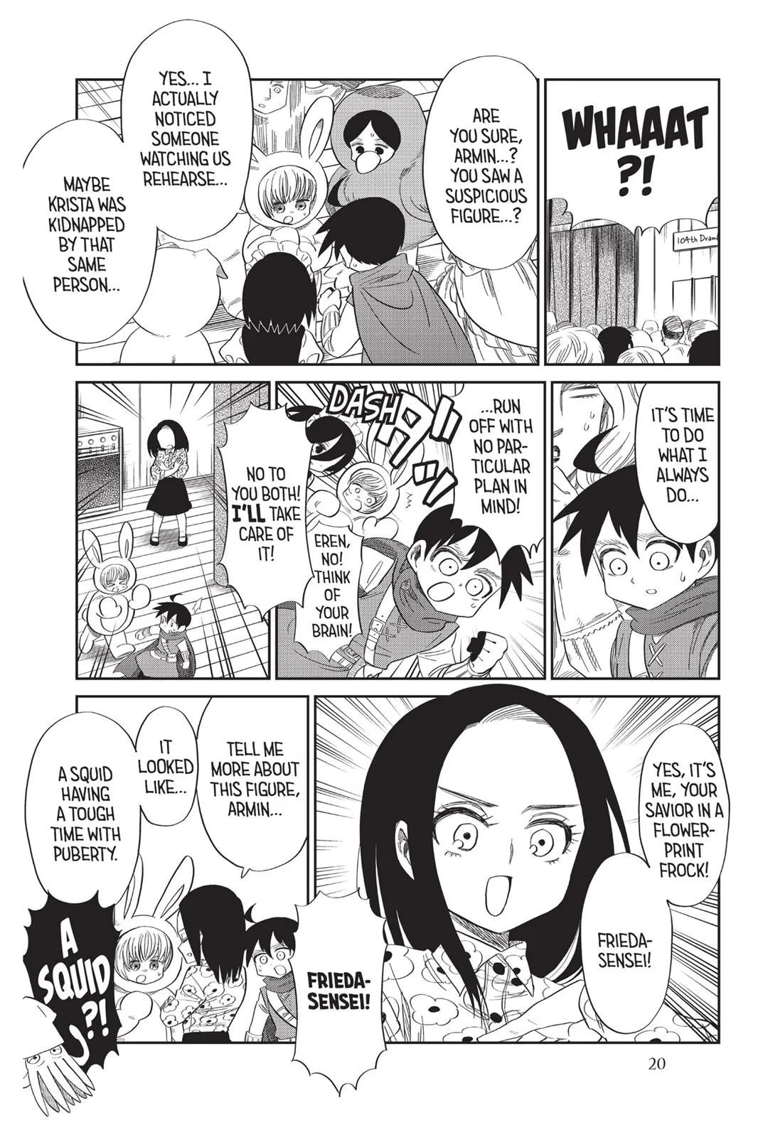 Read Attack on Titan: Junior High chapter 0 image 20 on Lezhin