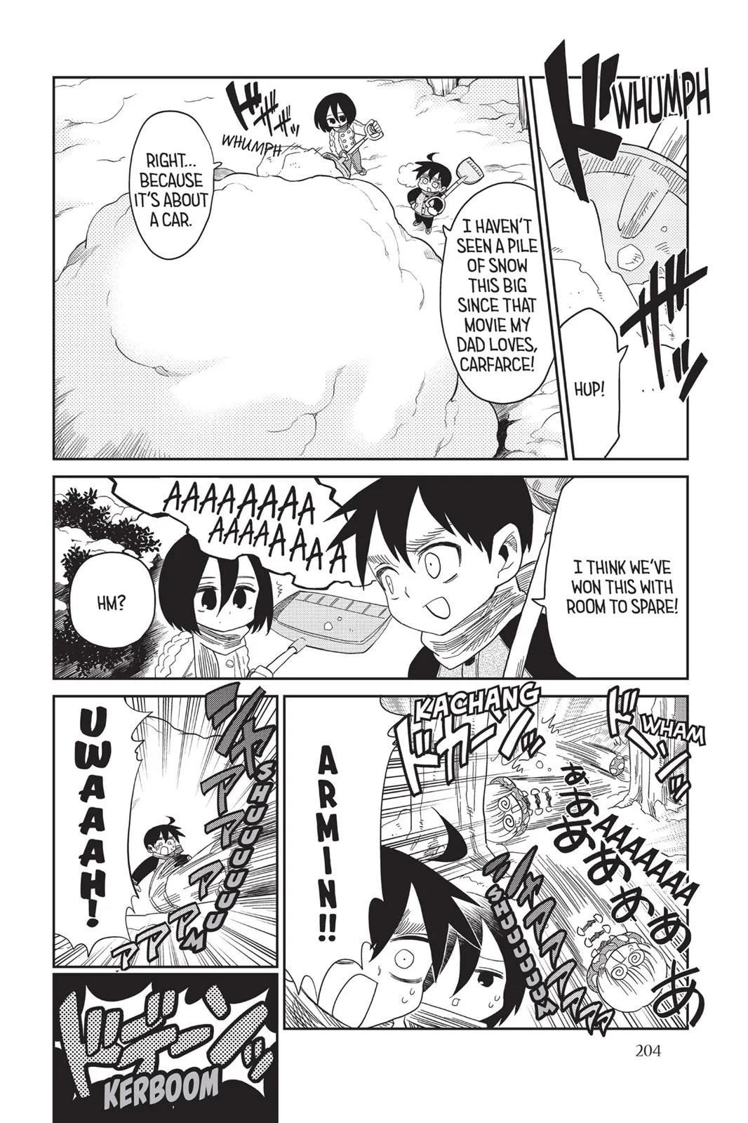 Read Attack on Titan: Junior High chapter 0 image 204 on Lezhin